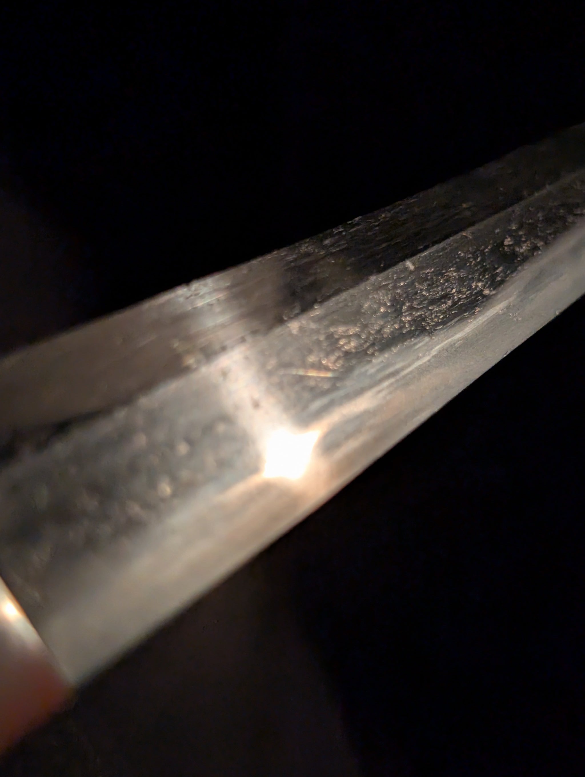 Antique Nihonto - Katana in Shirasaya, Mumei - Early Edo(350-400 years old), NBTHK attributed to Monju Shigekuni