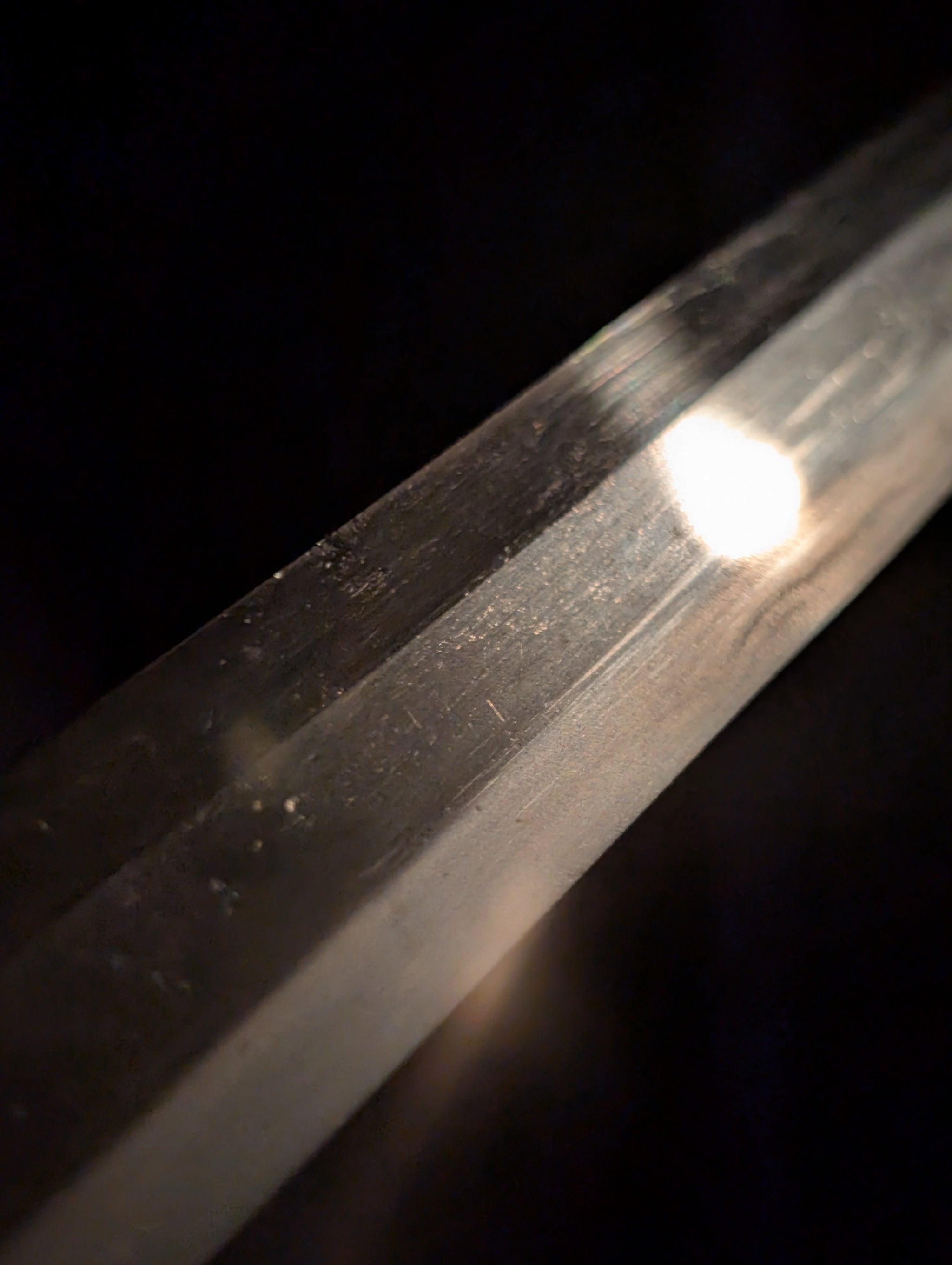 Antique Nihonto - Katana in Shirasaya, Mumei - Early Edo(350-400 years old), NBTHK attributed to Monju Shigekuni