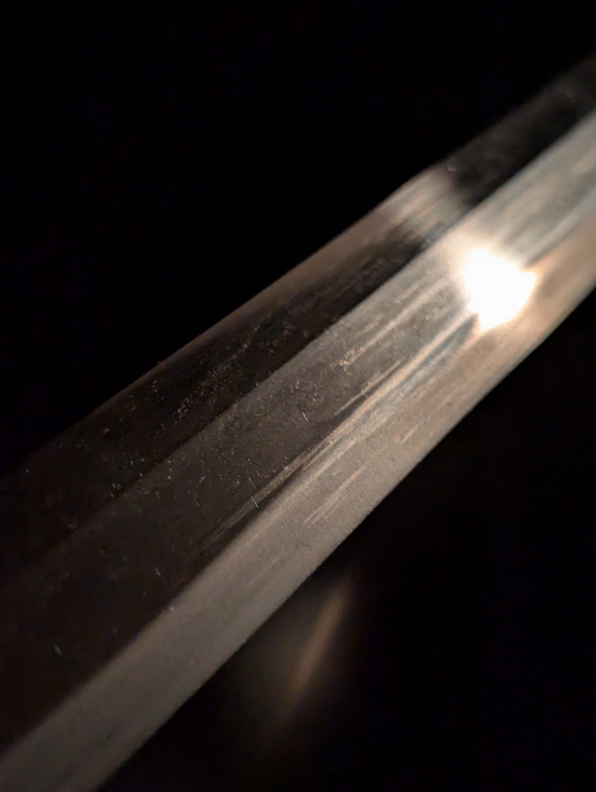 Antique Nihonto - Katana in Shirasaya, Mumei - Early Edo(350-400 years old), NBTHK attributed to Monju Shigekuni