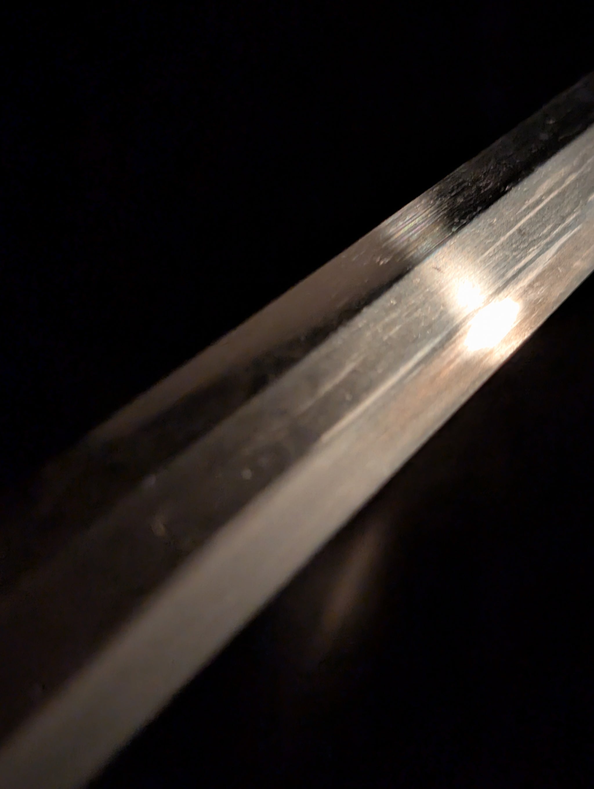 Antique Nihonto - Katana in Shirasaya, Mumei - Early Edo(350-400 years old), NBTHK attributed to Monju Shigekuni