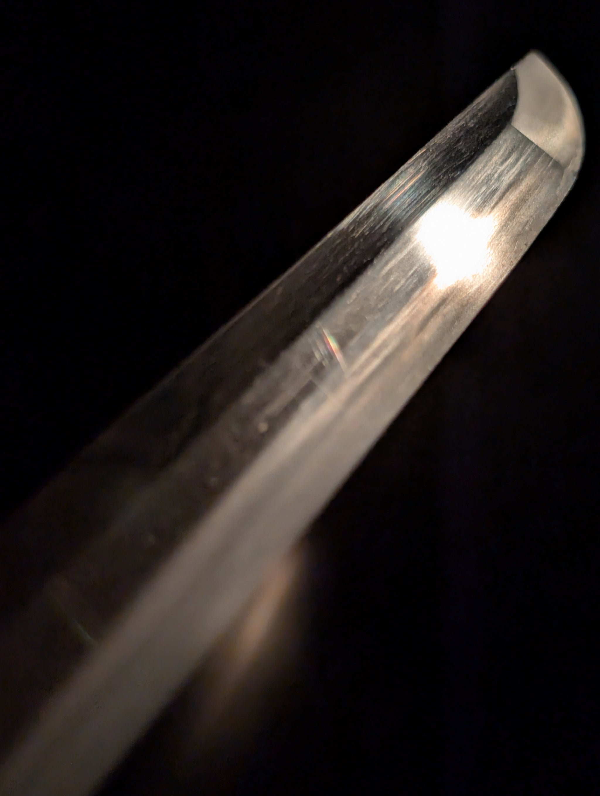 Antique Nihonto - Katana in Shirasaya, Mumei - Early Edo(350-400 years old), NBTHK attributed to Monju Shigekuni