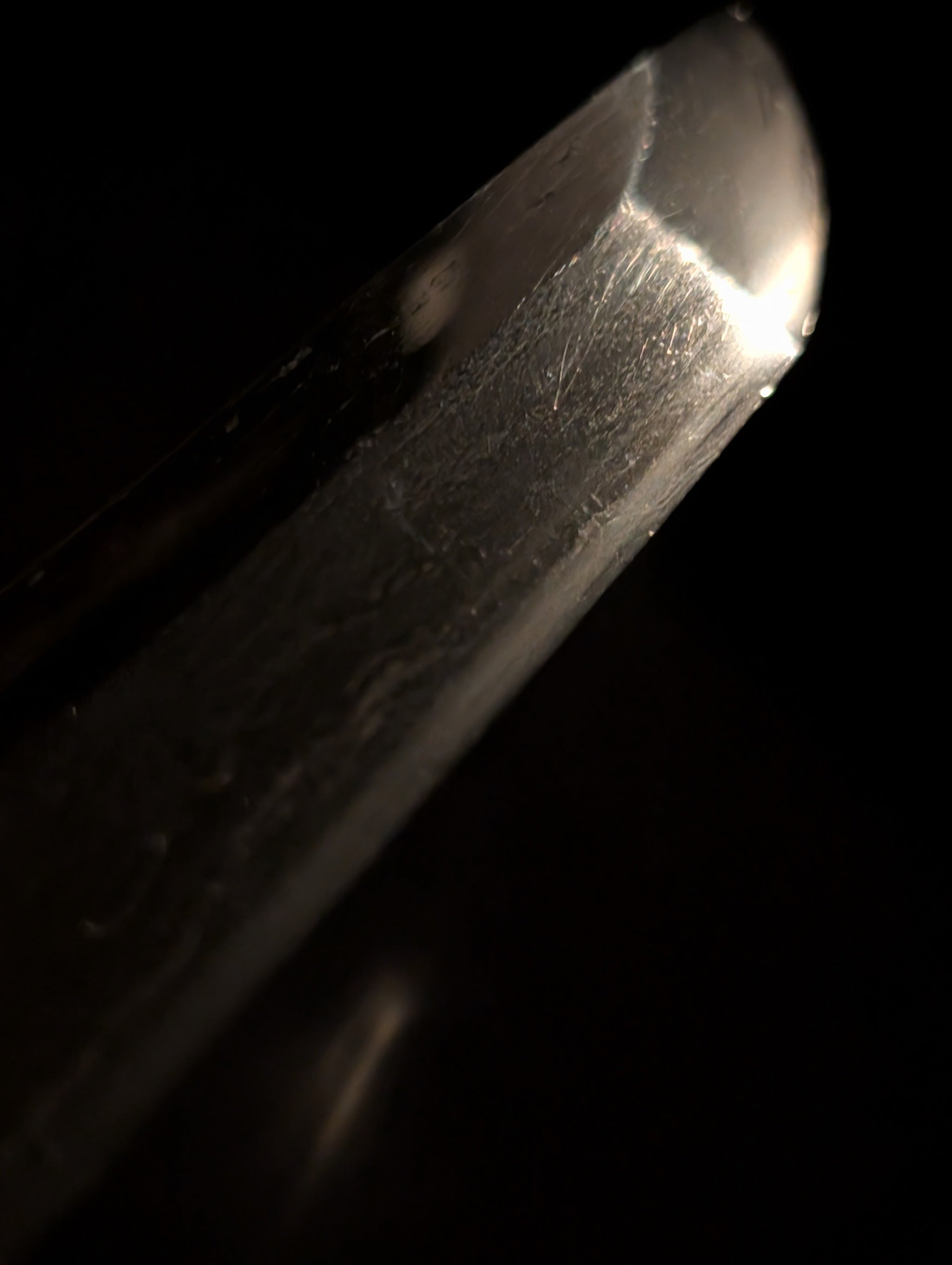 BATTLE DAMAGED, Antique Nihonto - VERY LONG Katana in Shirasaya