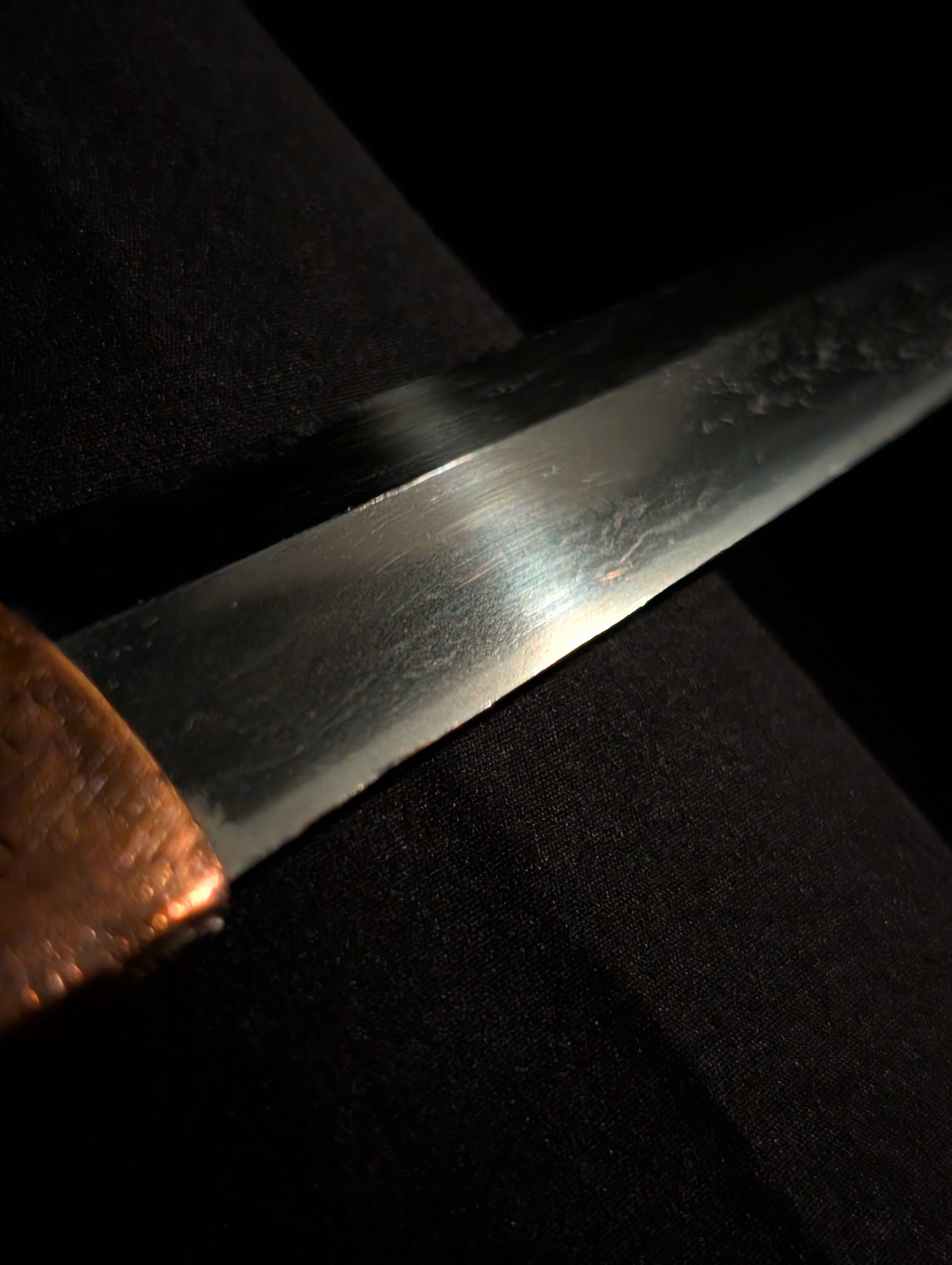 BATTLE DAMAGED, Antique Nihonto - VERY LONG Katana in Shirasaya