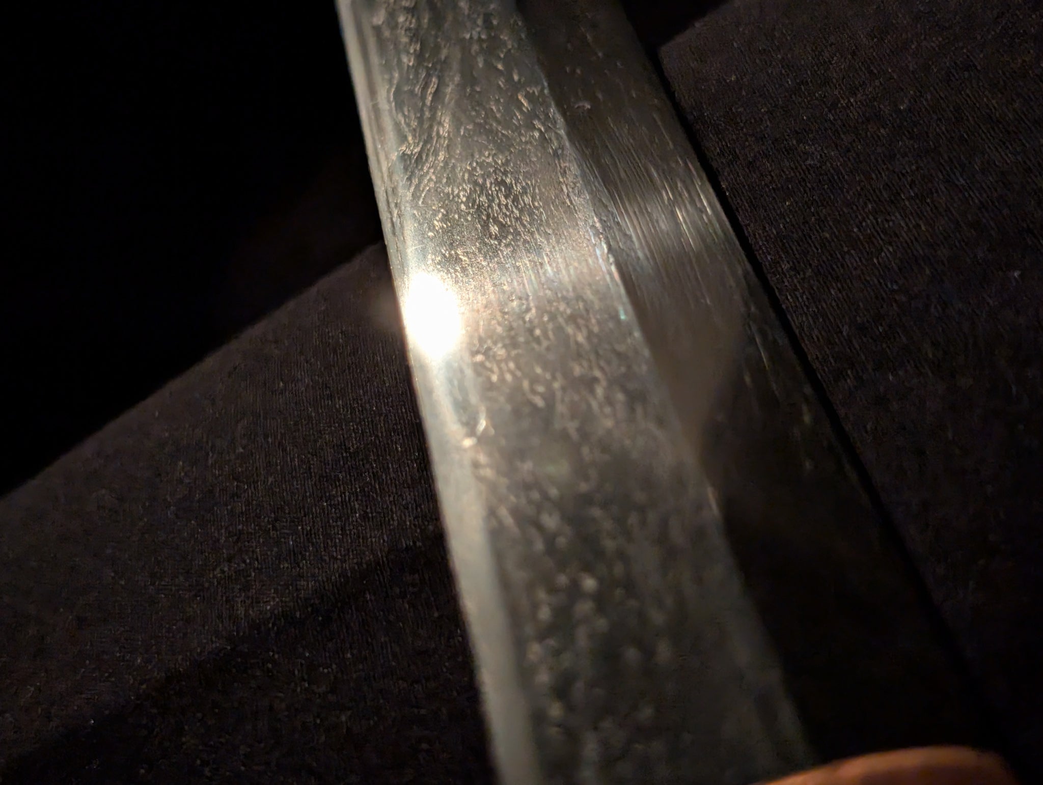 BATTLE DAMAGED, Antique Nihonto - VERY LONG Katana in Shirasaya