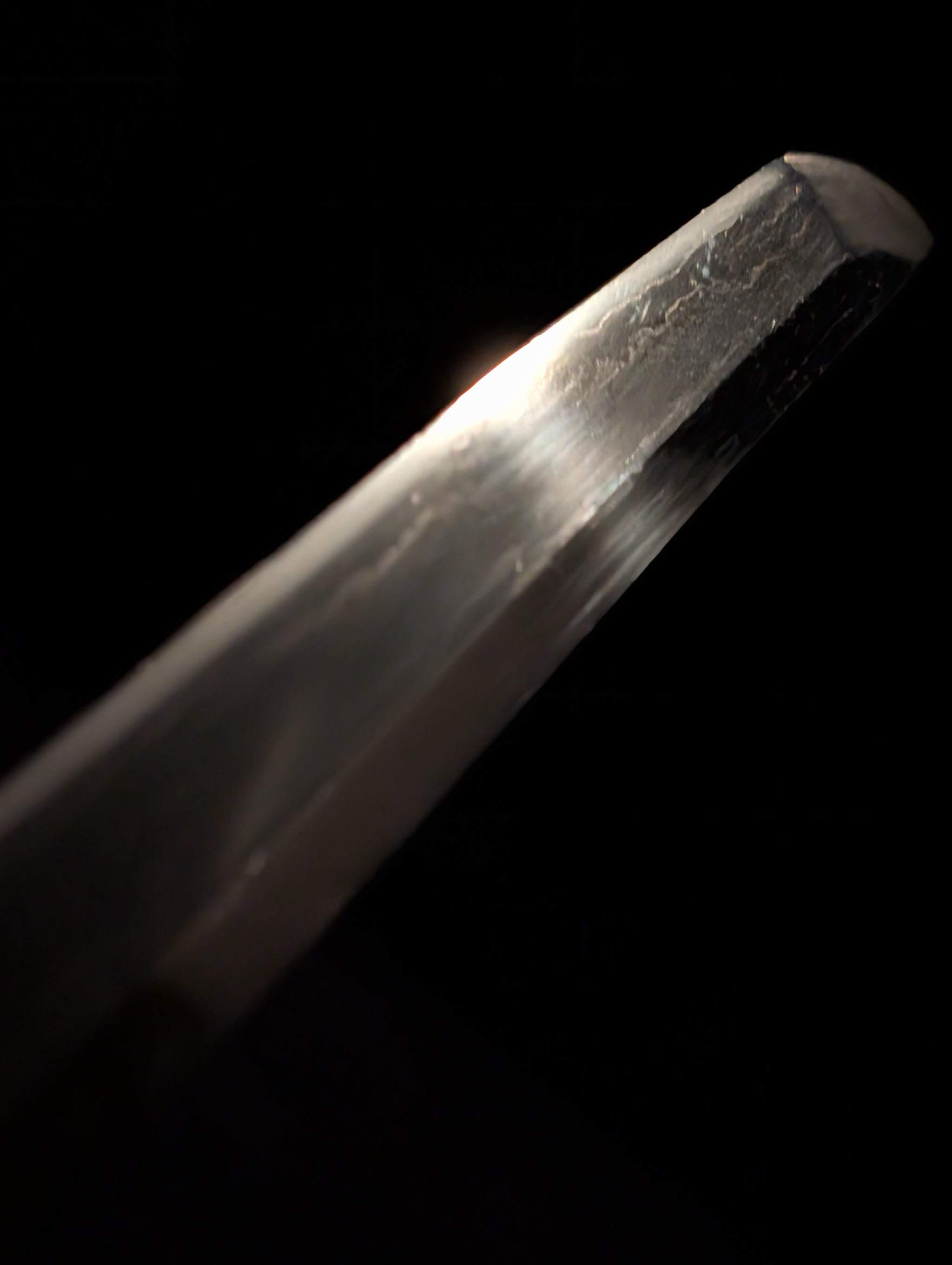BATTLE DAMAGED, Antique Nihonto - VERY LONG Katana in Shirasaya