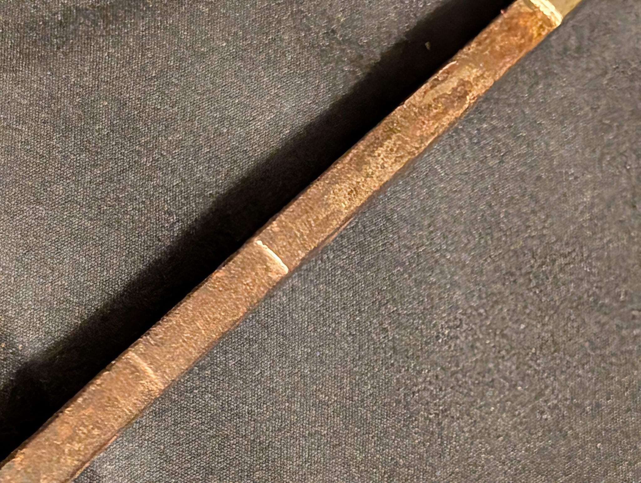 BATTLE DAMAGED, Antique Nihonto - VERY LONG Katana in Shirasaya