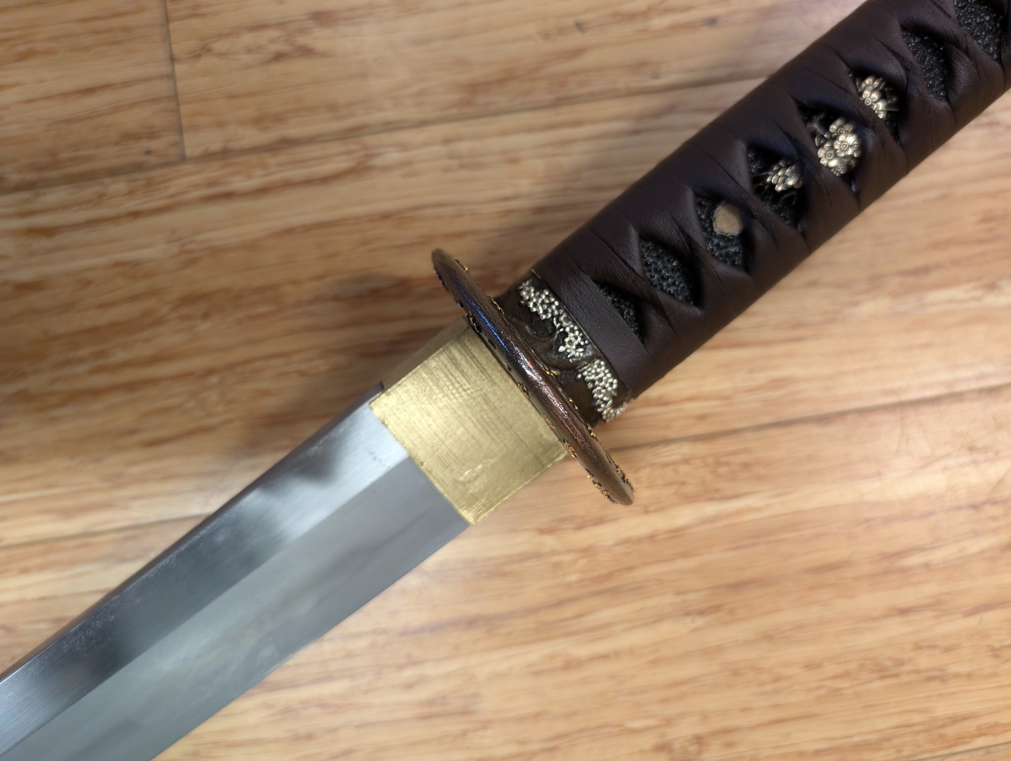 QC ISSUE USED Cloudhammer Titan Series O-Katana - Terran Silver SX105v 84 cm Blade 40 mm Wide
