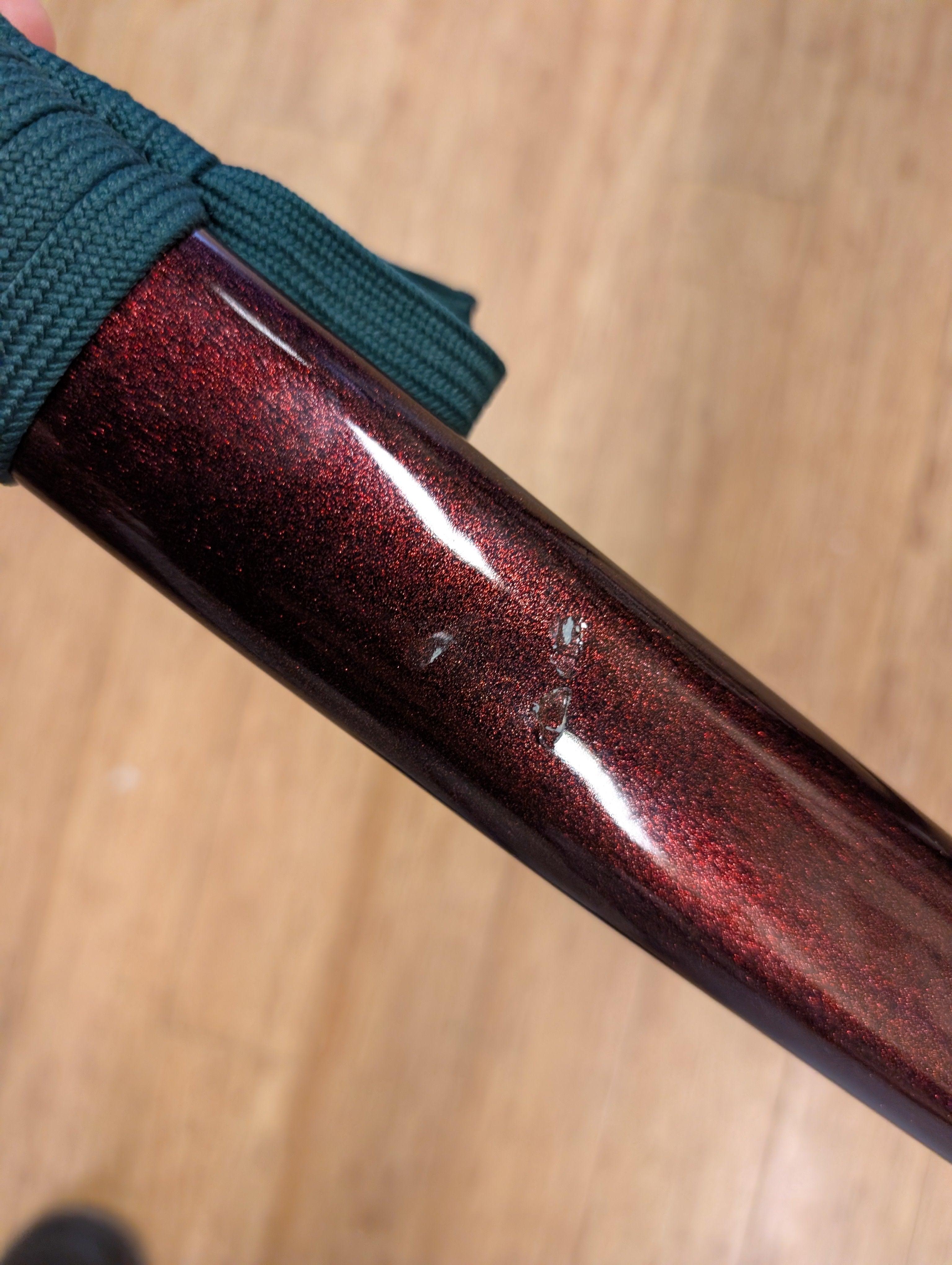 SAYA DING Phoenix Arms Summer Swallows Wooden Katana Takemitsu