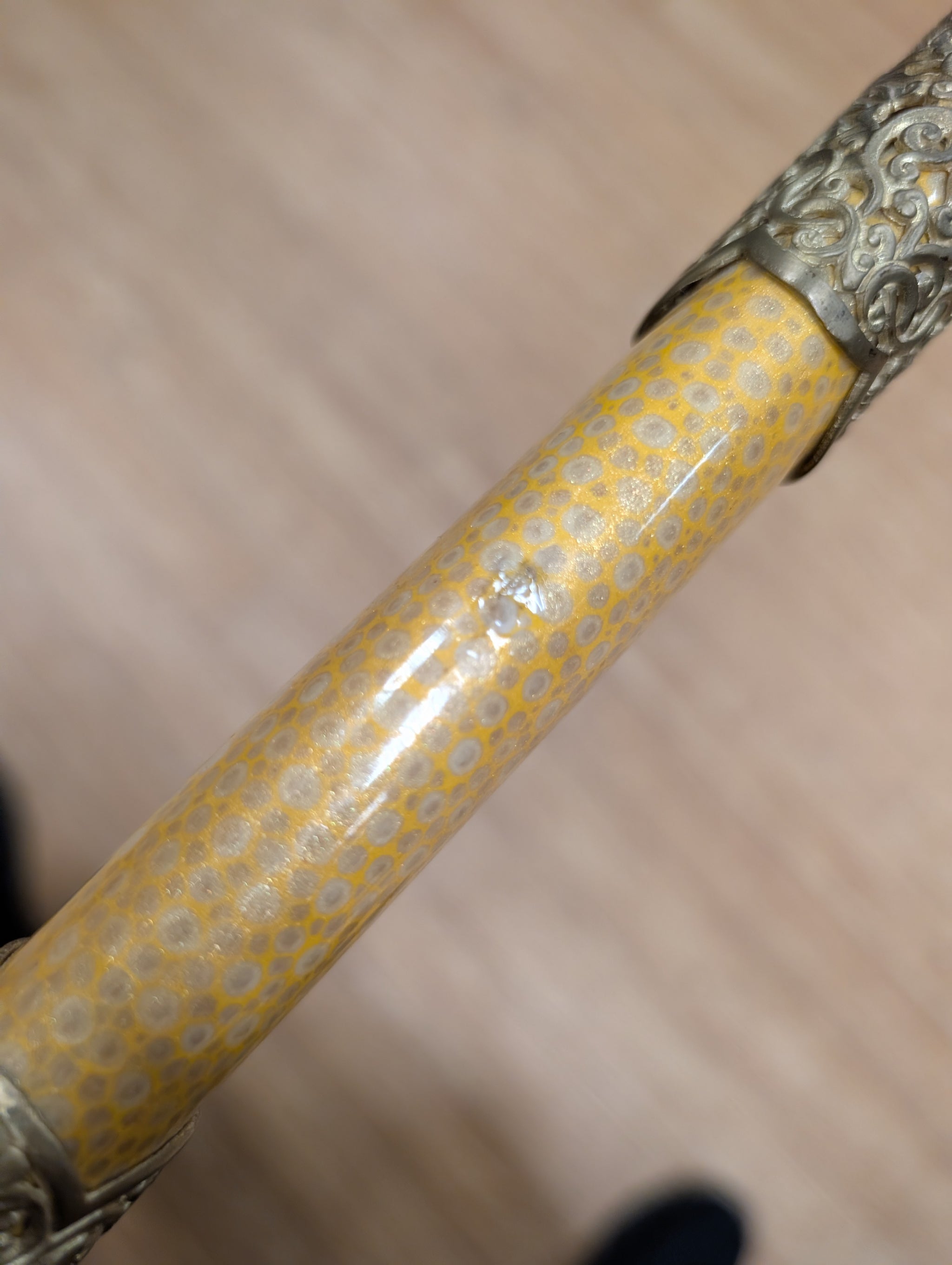 Cloudhammer Tamahagane Kazari Tachi - rayskin saya