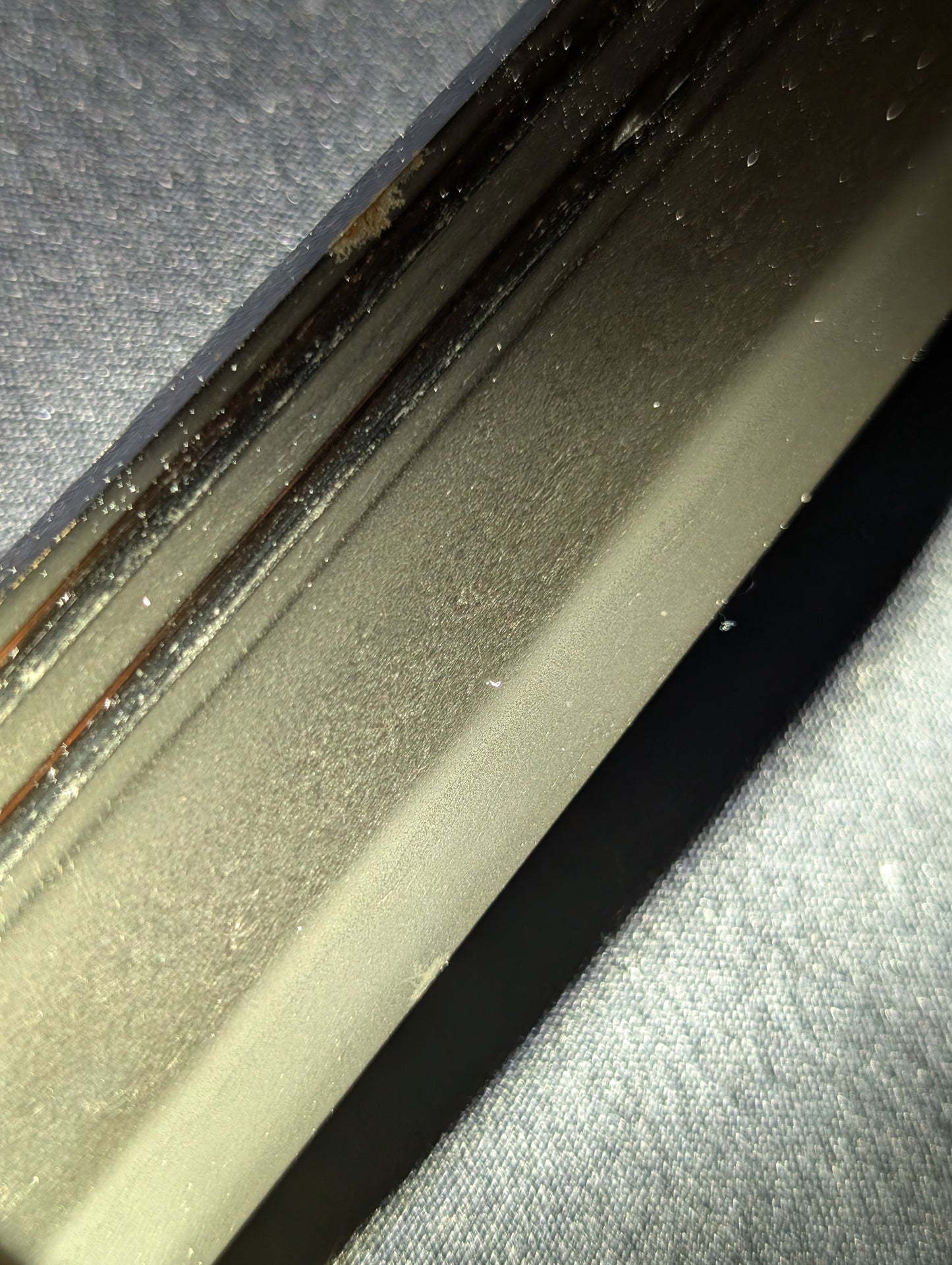 Antique Nihonto - Katana in Shirasaya - Early Edo (350-400 years old) - signed Fujiwara Kiyotsugu Saku (unverified)