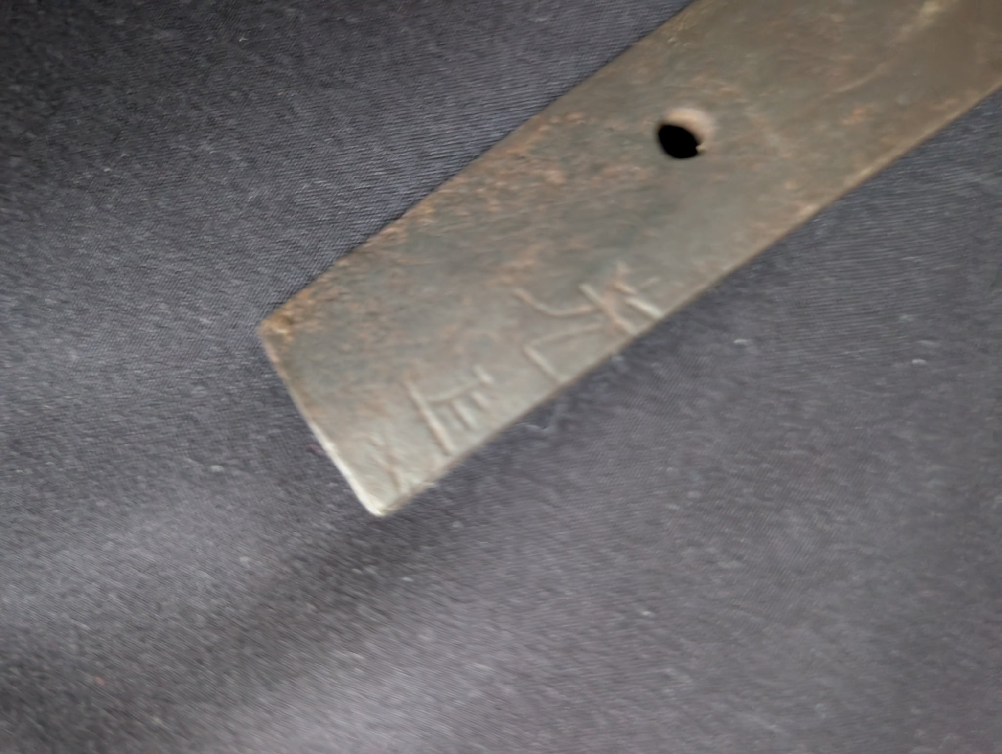 Antique Nihonto - Late Muromachi (450-500 years old) Nagamaki Naoshi Katana, signed Mitsunaga - NBTHK attributed to Mino Senjuin