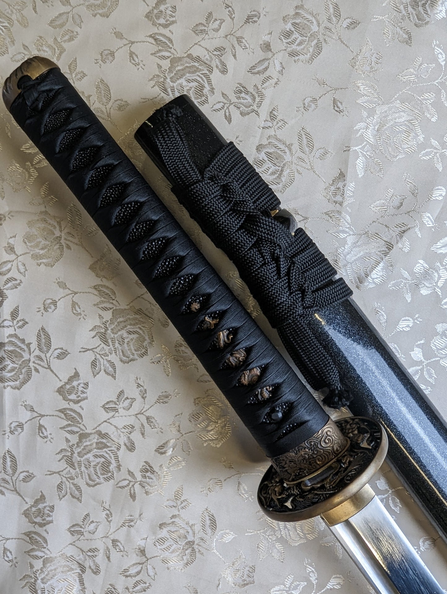 Cloudhammer Katana - Black Dragon -Practical 51crv4 German Spring Steel