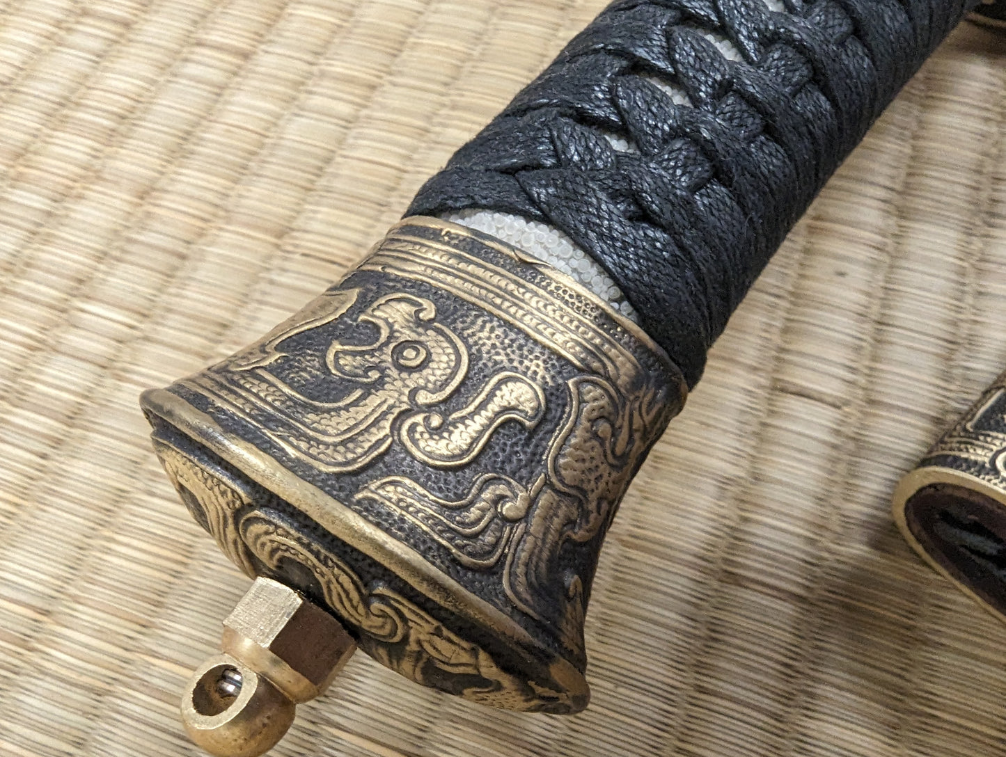 Oxtail Saber-  Damascus Steel