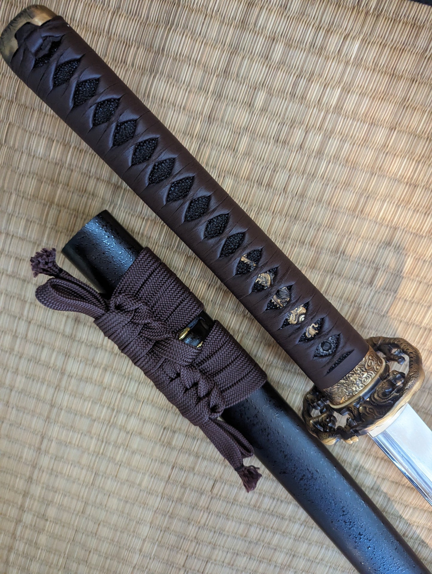 Cloudhammer Katana - Earth Dragon - 51crv4 German Spring Steel