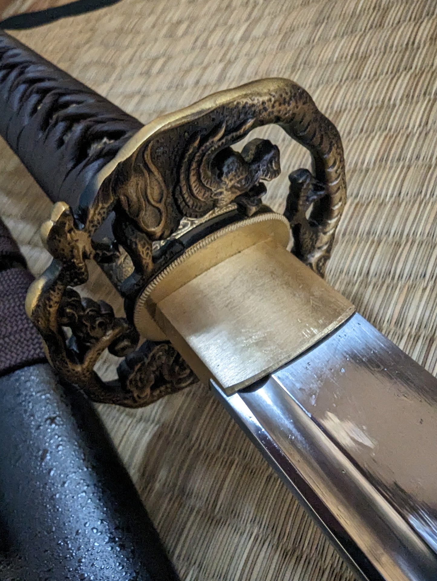 Cloudhammer Katana - Earth Dragon - 51crv4 German Spring Steel