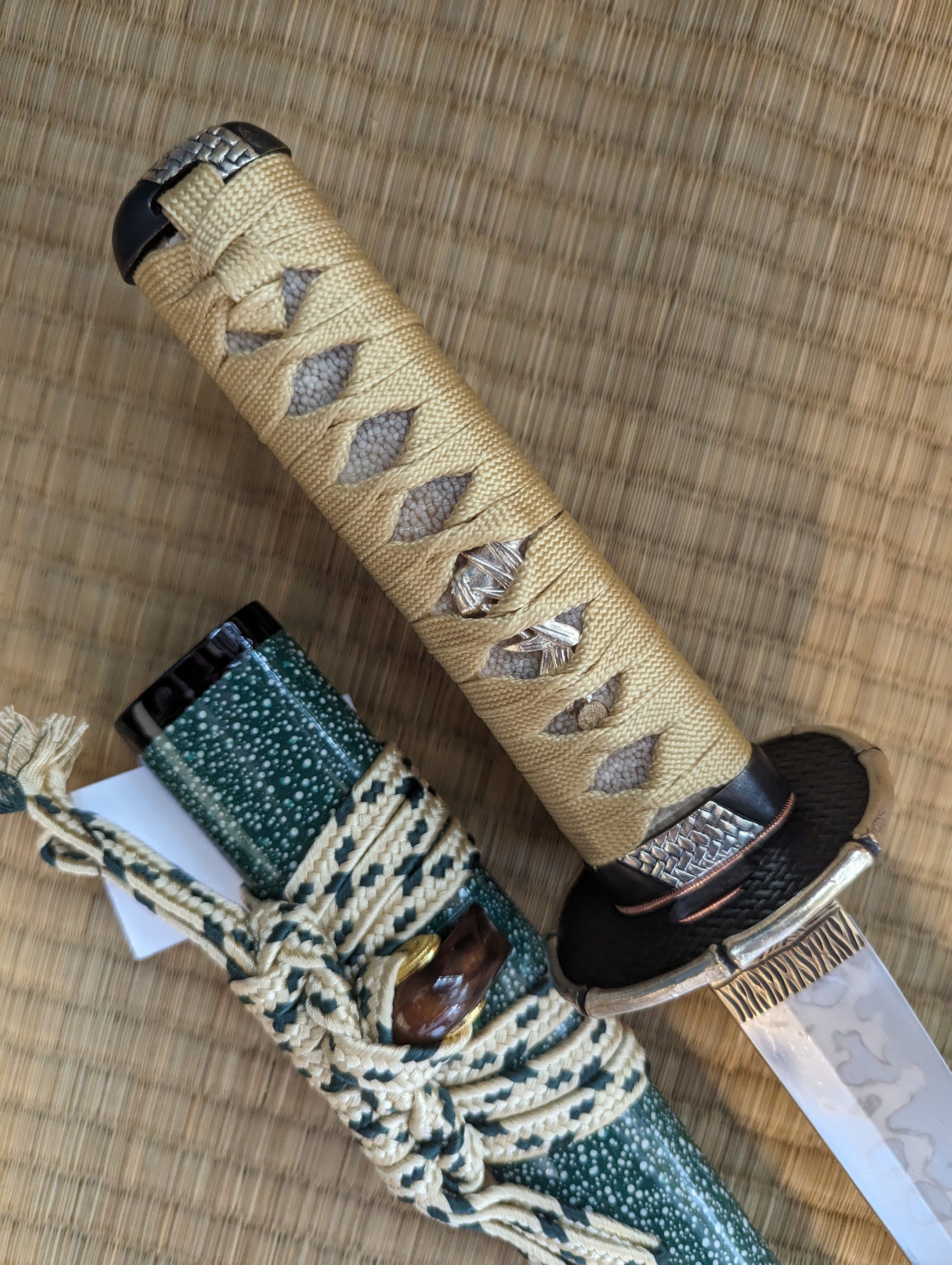 MADE TO ORDER Phoenix Armory Tanto - Green Bamboo