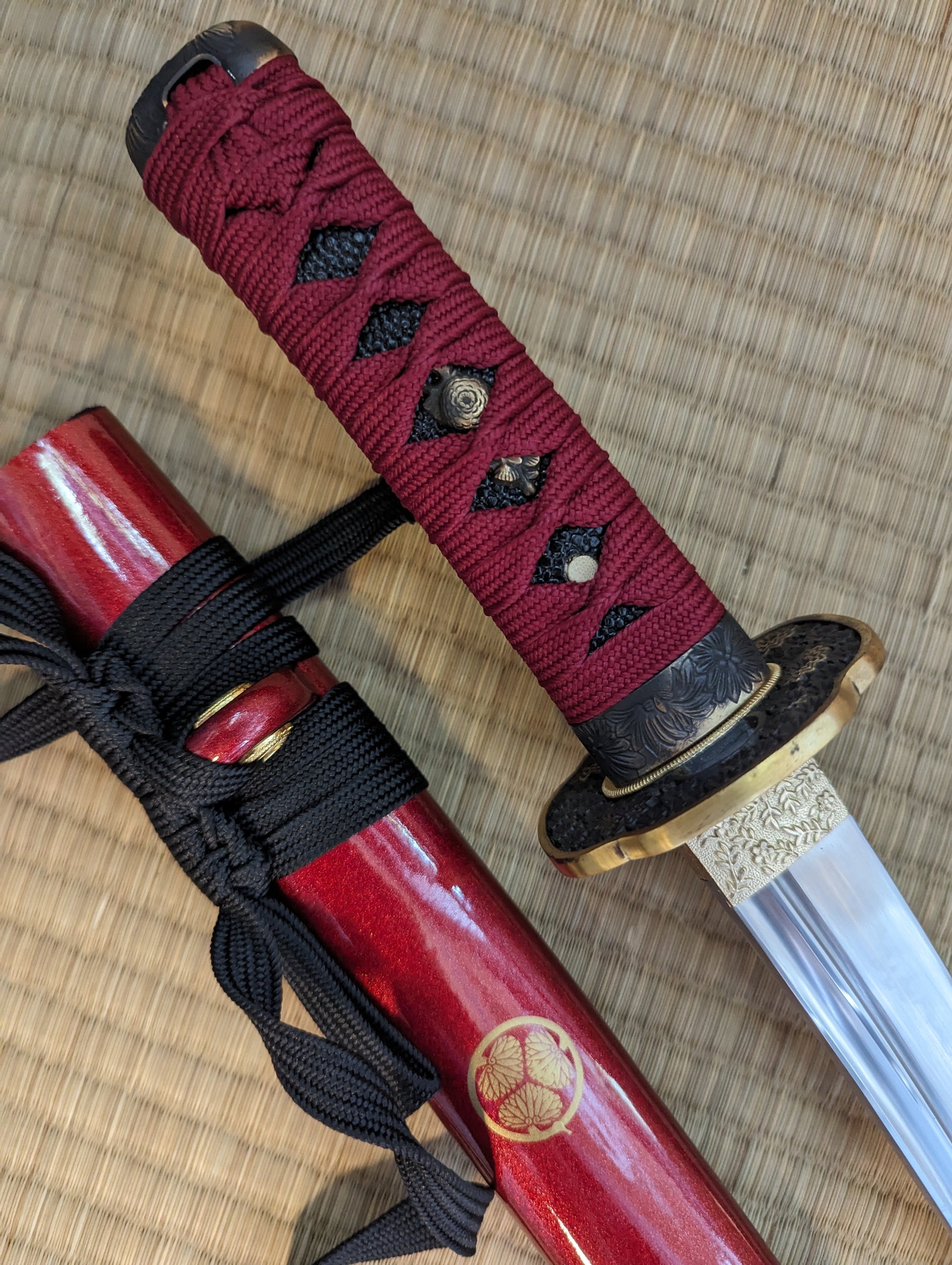 MADE TO ORDER Phoenix Armory Tanto - Red Crest Unokubi