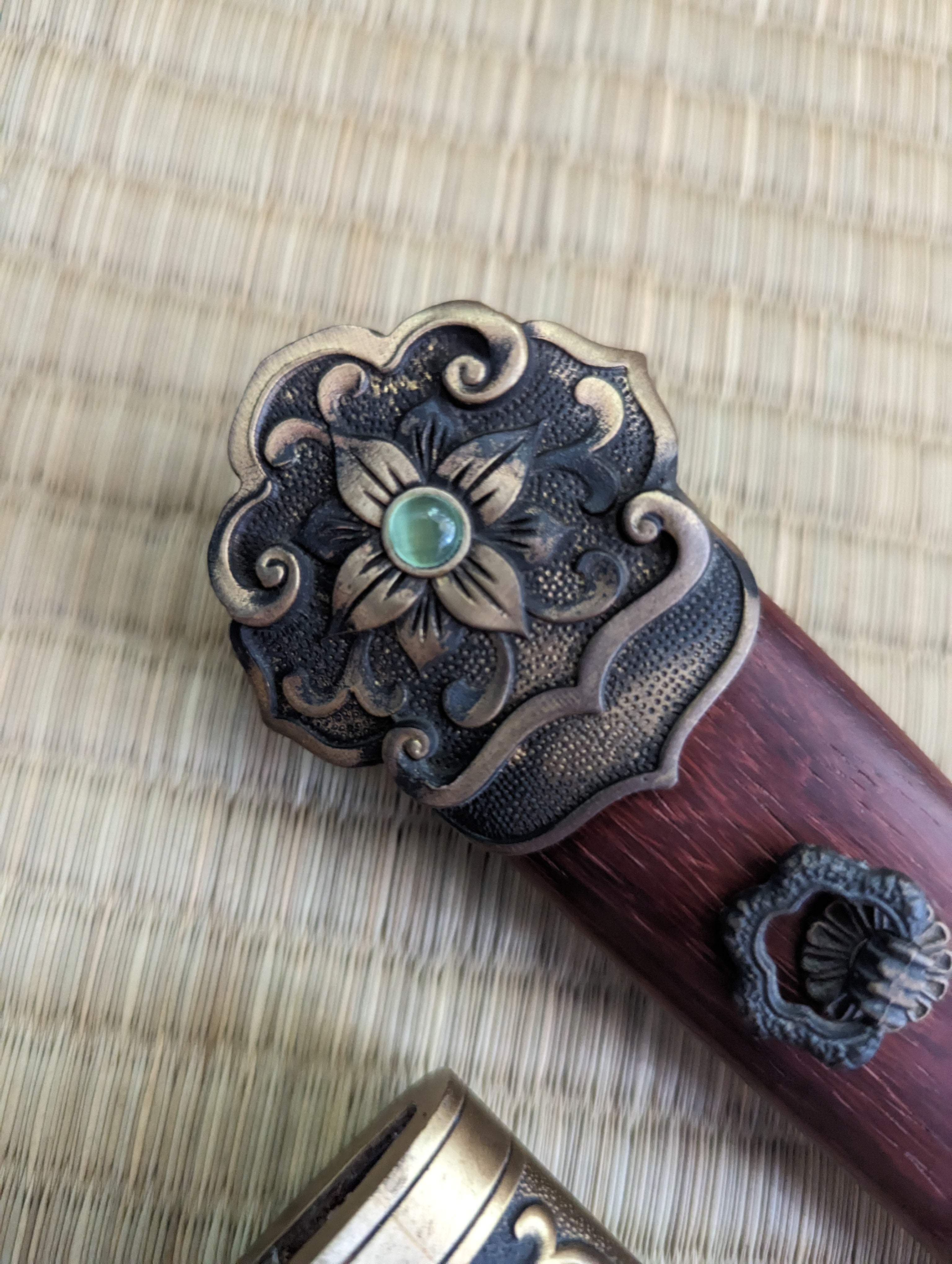 Phoenix Armory Jian Dagger, Damascus Steel