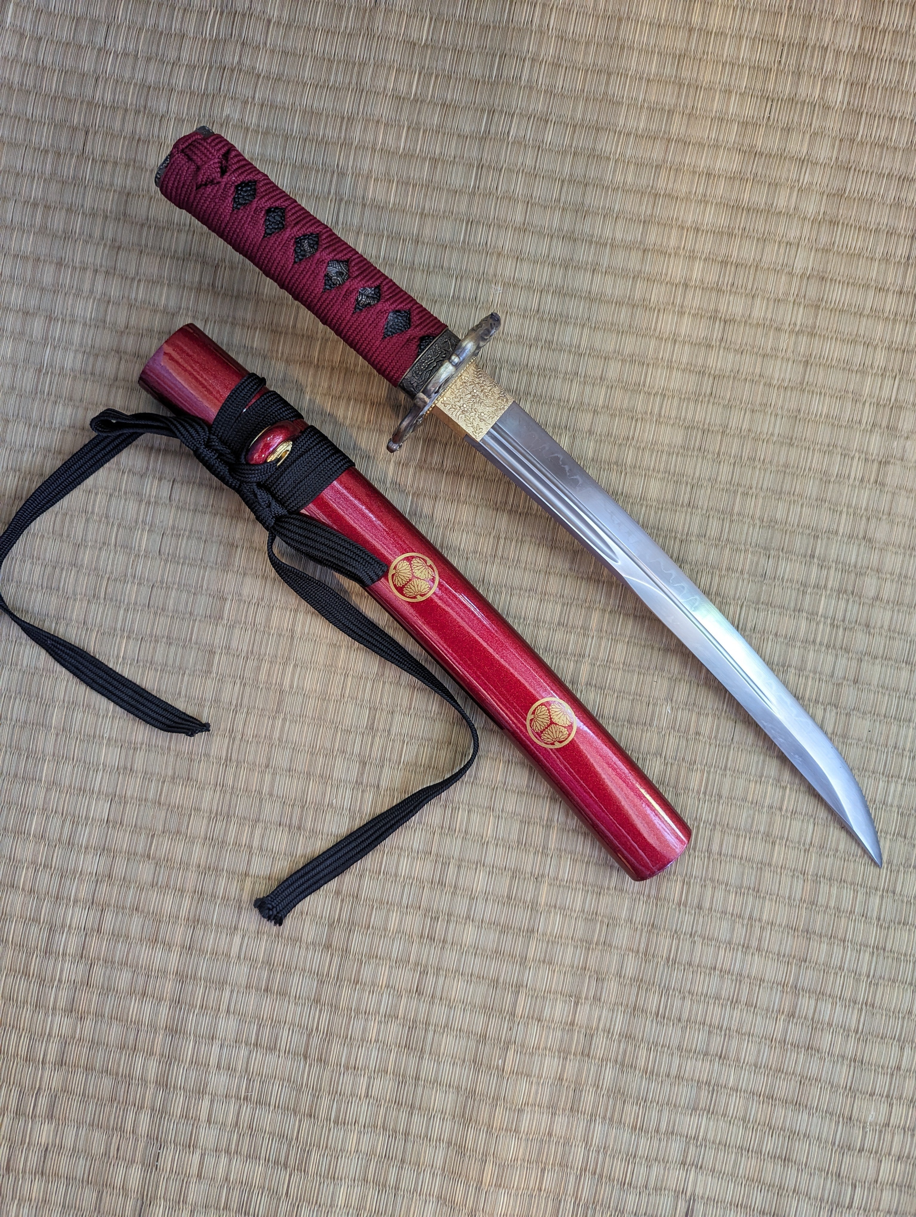 MADE TO ORDER Phoenix Armory Tanto - Red Crest Unokubi