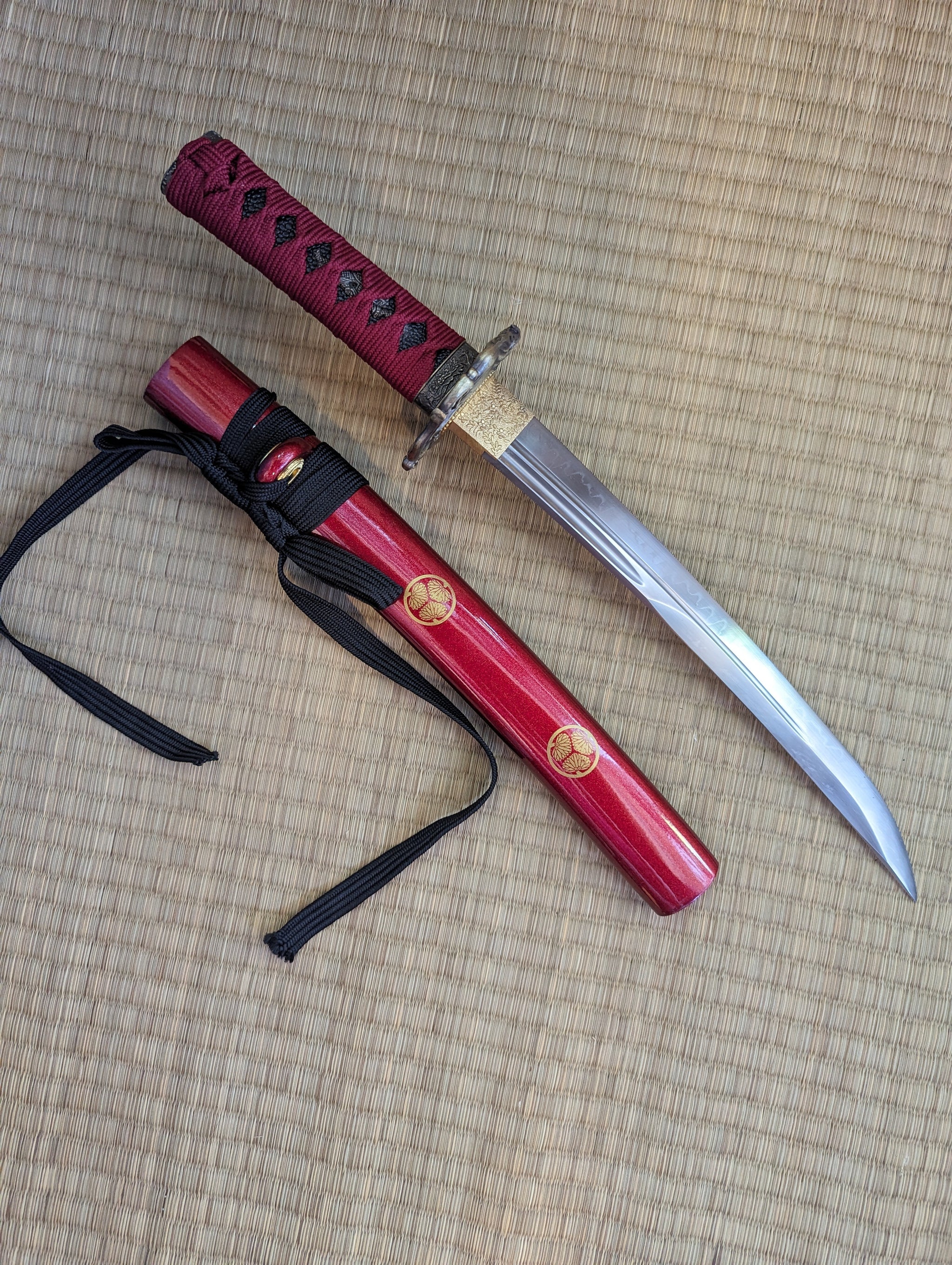 MADE TO ORDER Phoenix Armory Tanto - Red Crest Unokubi