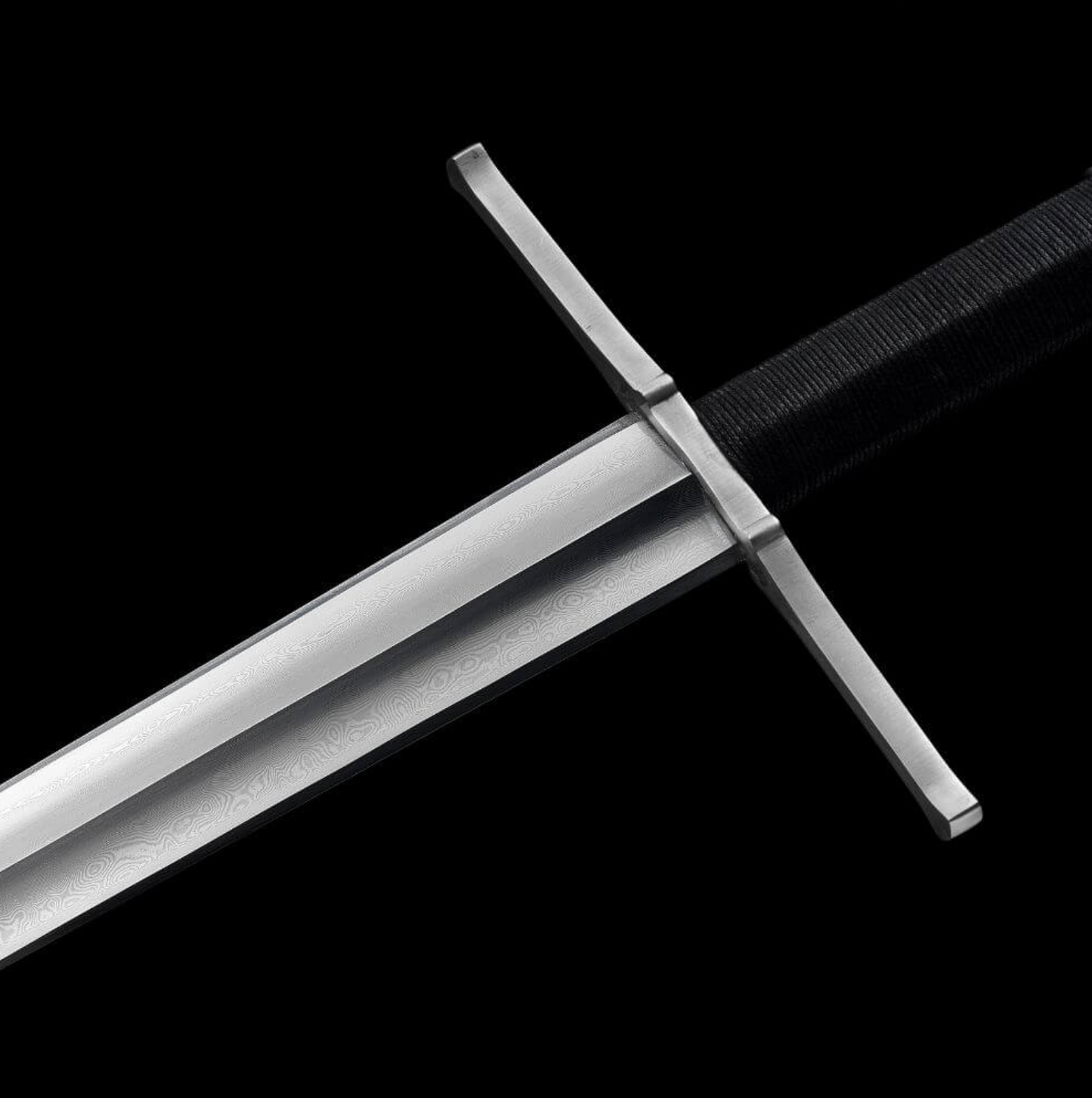 Swordier Scent Stopper Pommel Pattern Steel European Longsword