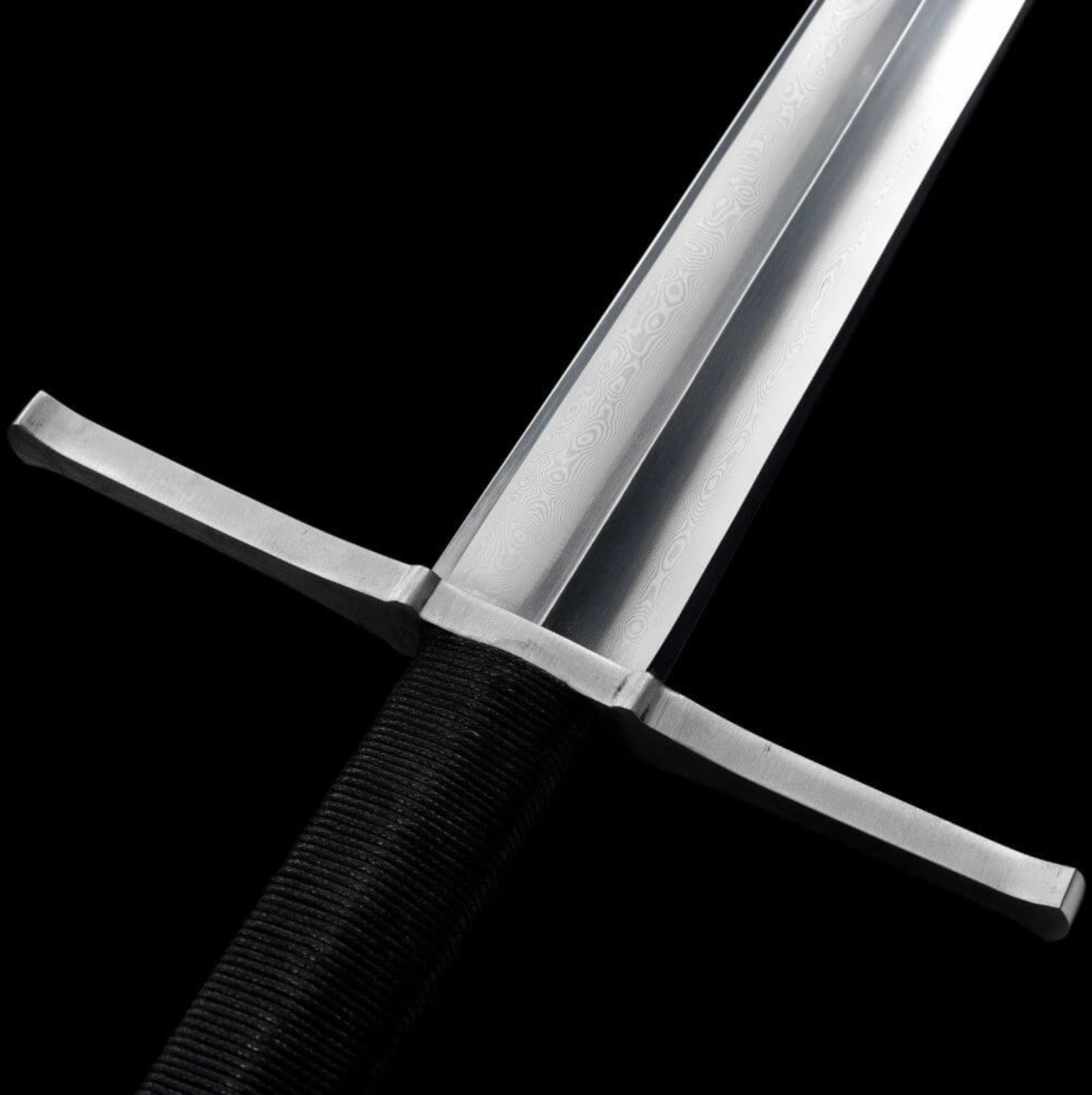 Swordier Scent Stopper Pommel Pattern Steel European Longsword