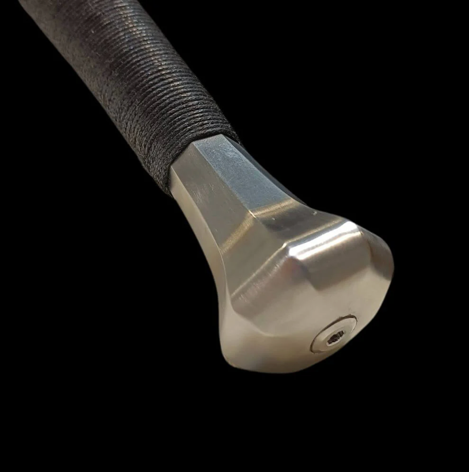 Swordier Scent Stopper Pommel Pattern Steel European Longsword