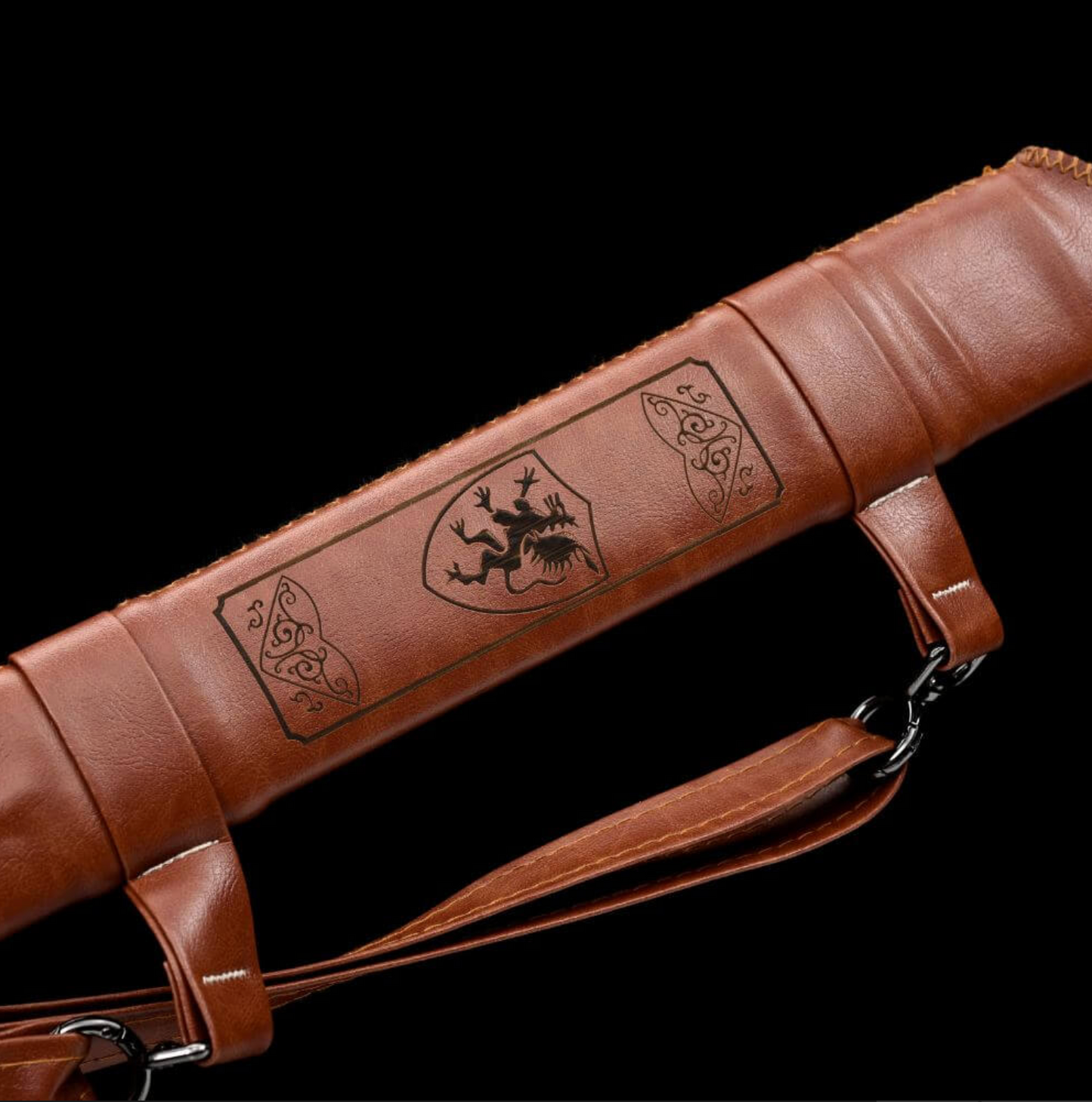 Swordier Scent Stopper Pommel Pattern Steel European Longsword