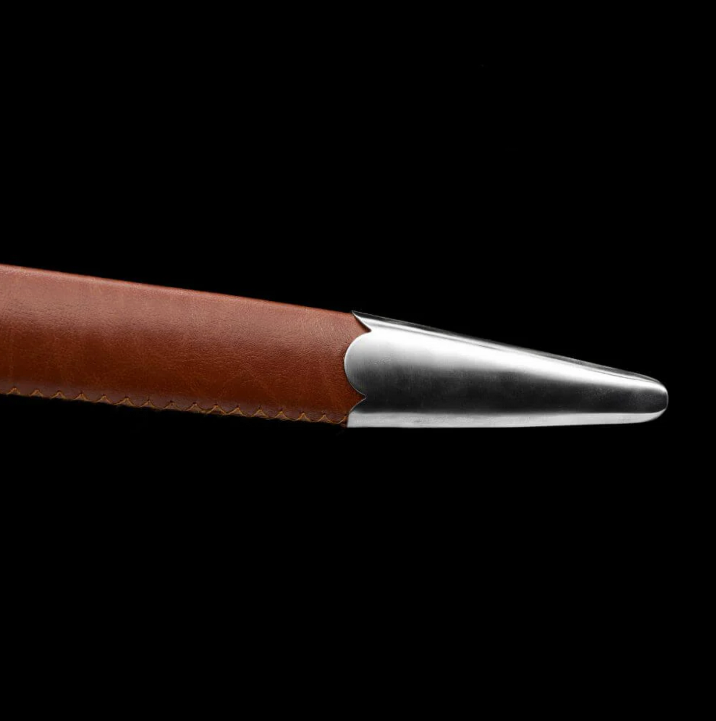 Swordier Scent Stopper Pommel Pattern Steel European Longsword