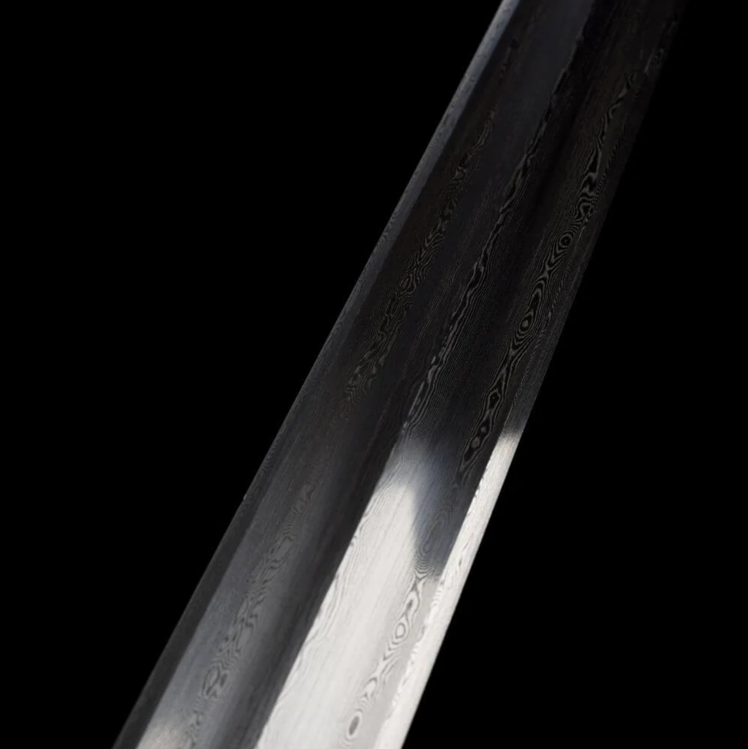 Swordier Damascus Steel Ring Guard European Longsword