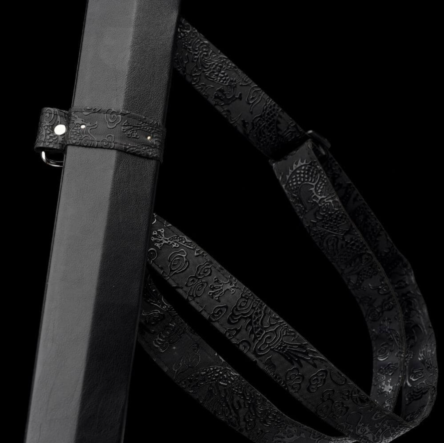 Swordier Damascus Steel Ring Guard European Longsword