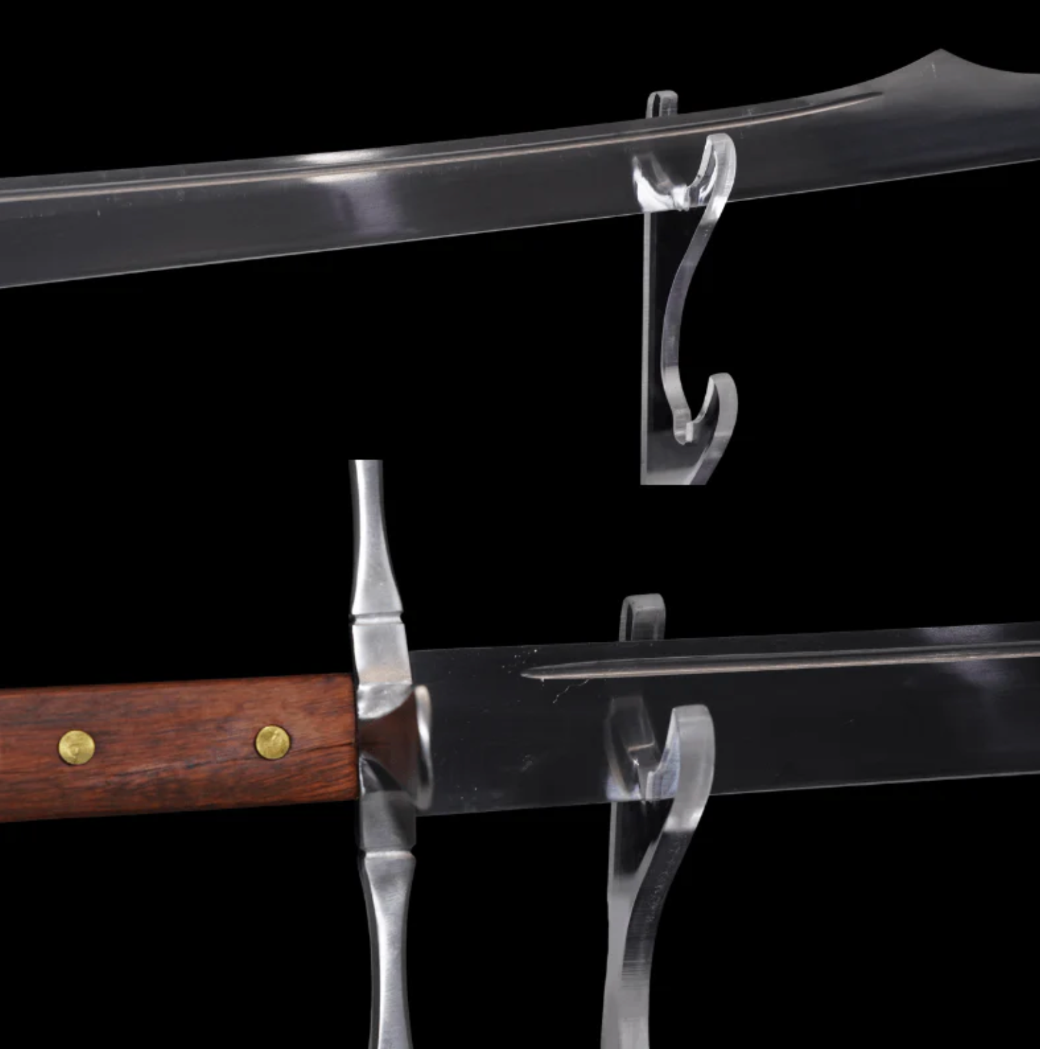 BLEMISHED FLOOR MODEL Swordier Elmslie Type 3e Langes Messer 65Mn