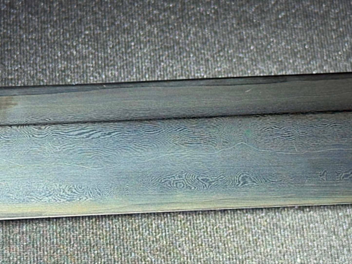 Legacy Blades Nodachi -  Warpath Series Iron Serpent Sanmai Damascus Shobu Zukuri