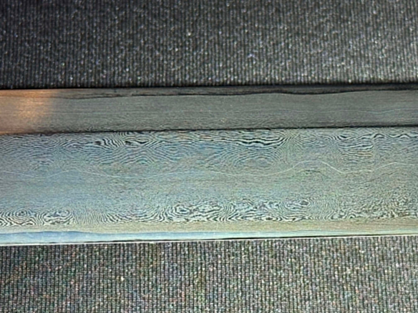 Legacy Blades Nodachi -  Warpath Series Iron Serpent Sanmai Damascus Shobu Zukuri