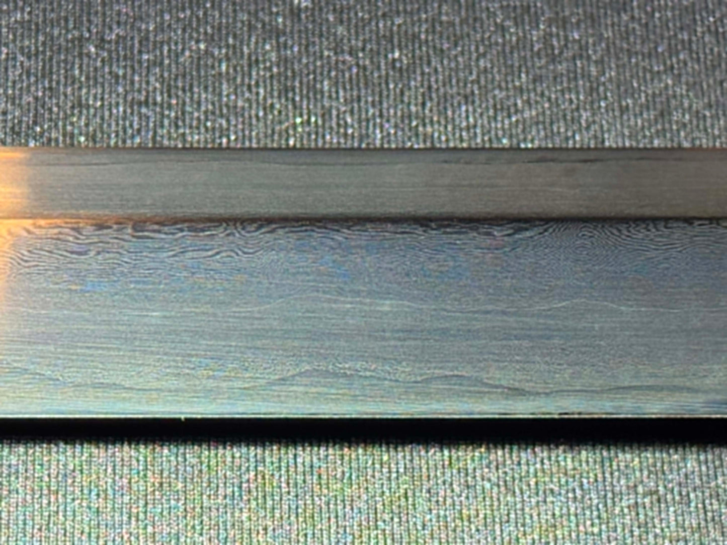 Legacy Blades Nodachi -  Warpath Series Iron Serpent Sanmai Damascus Shobu Zukuri