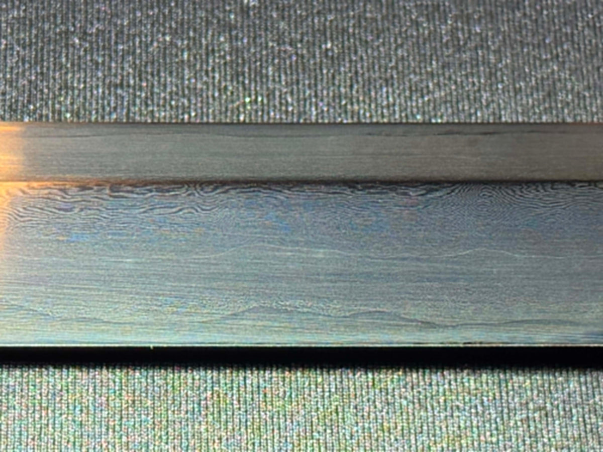 Legacy Blades Nodachi -  Warpath Series Iron Serpent Sanmai Damascus Shobu Zukuri
