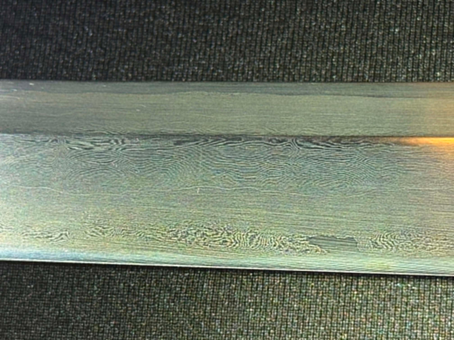 Legacy Blades Nodachi -  Warpath Series Iron Serpent Sanmai Damascus Shobu Zukuri