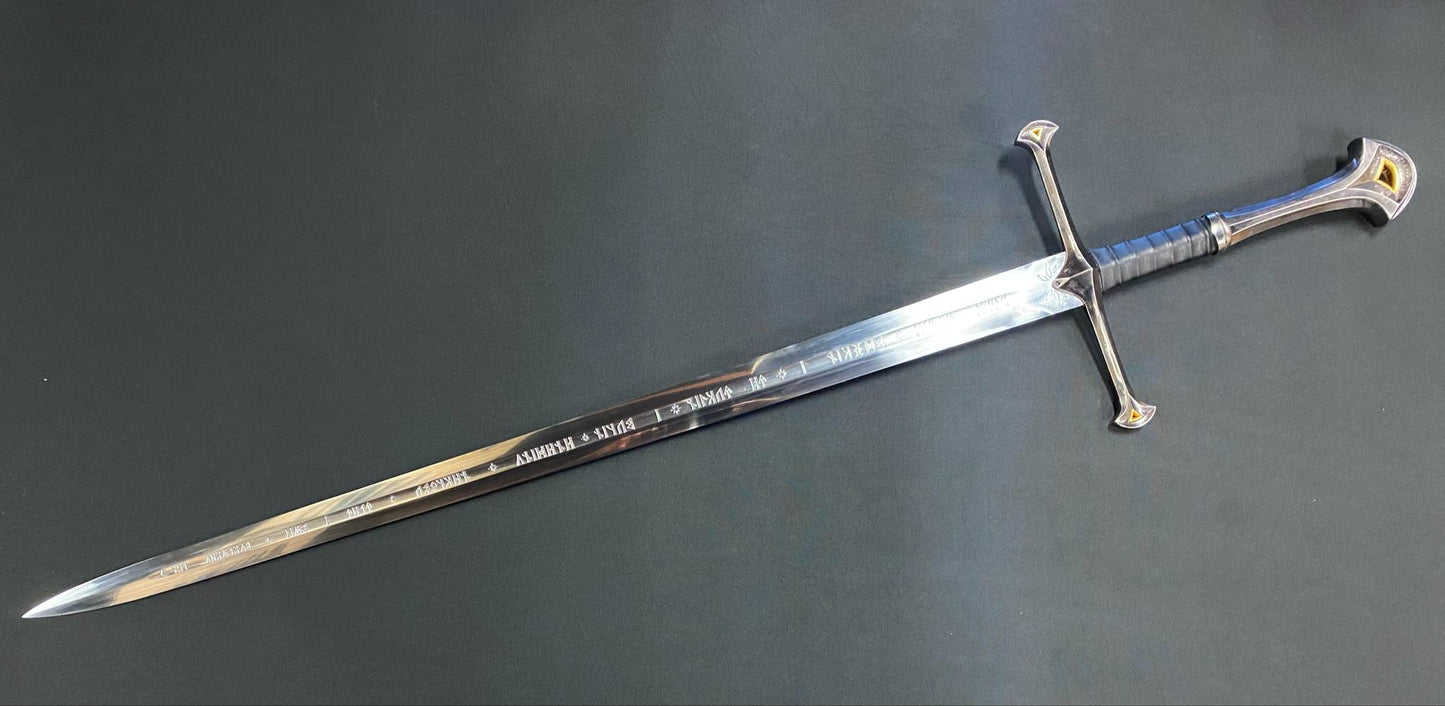 Legacy Steel Lord of the Rings Aragorn's Anduril Sword 1095