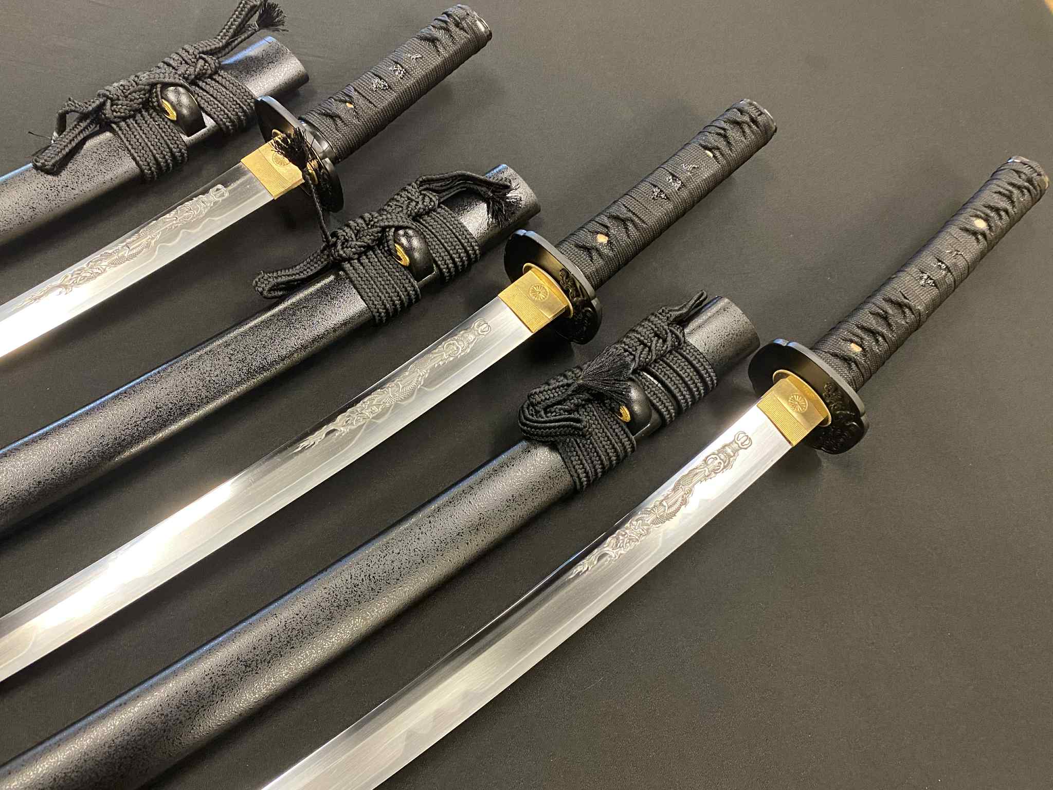 Phoenix Armory 3 Sword Set - Dragontide T10 Horimono