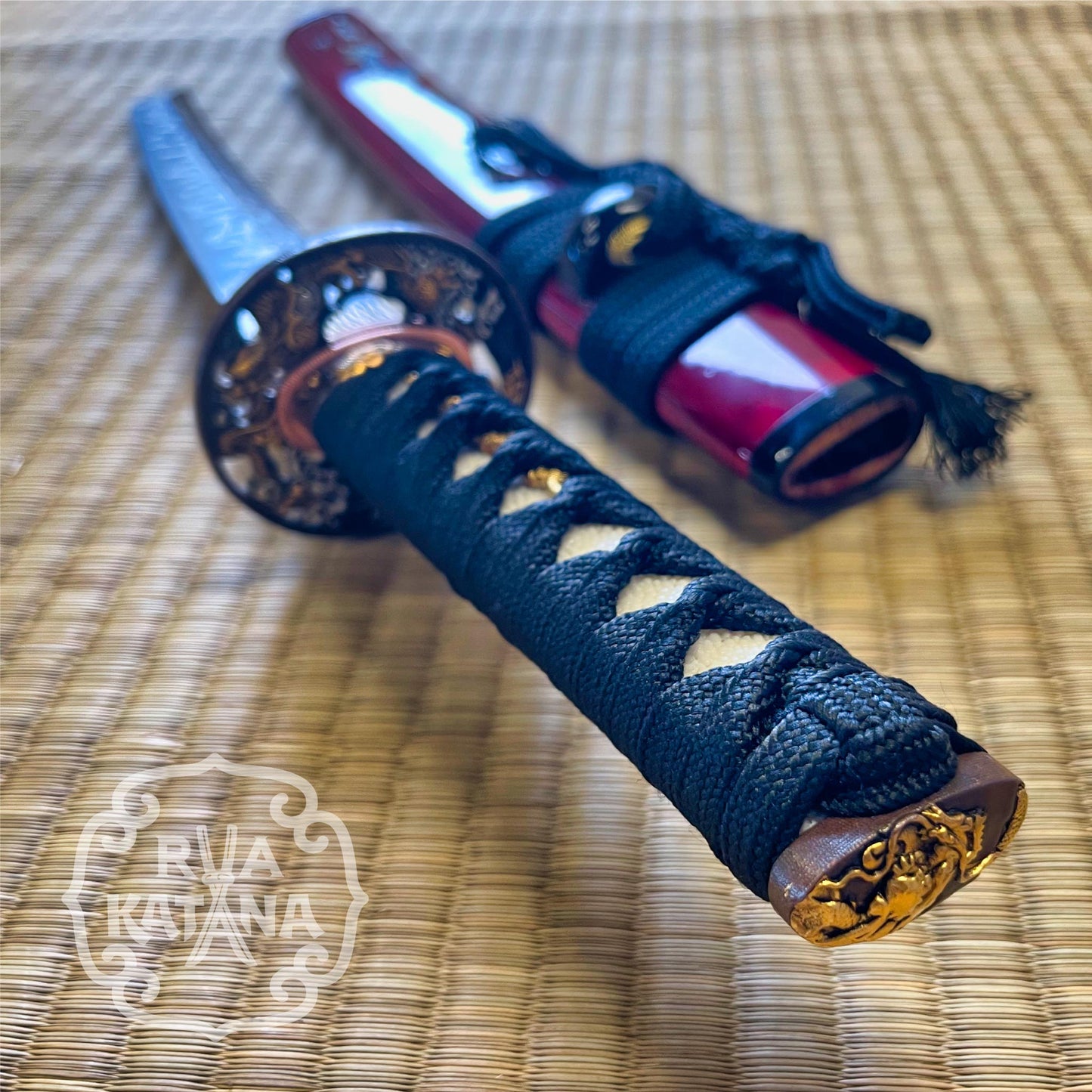MADE TO ORDER Phoenix Armory Tanto - Red Dragon Hitatsura