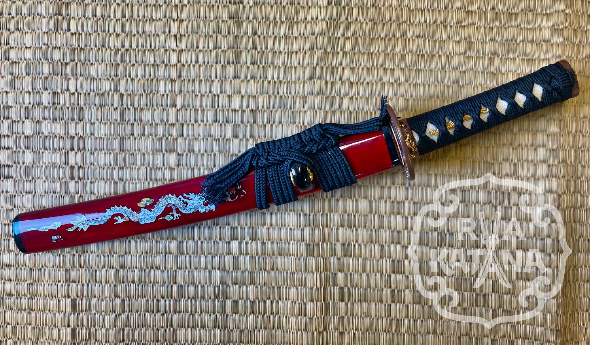 MADE TO ORDER Phoenix Armory Tanto - Red Dragon Hitatsura