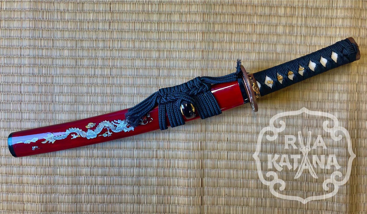 MADE TO ORDER Phoenix Armory Tanto - Red Dragon Hitatsura
