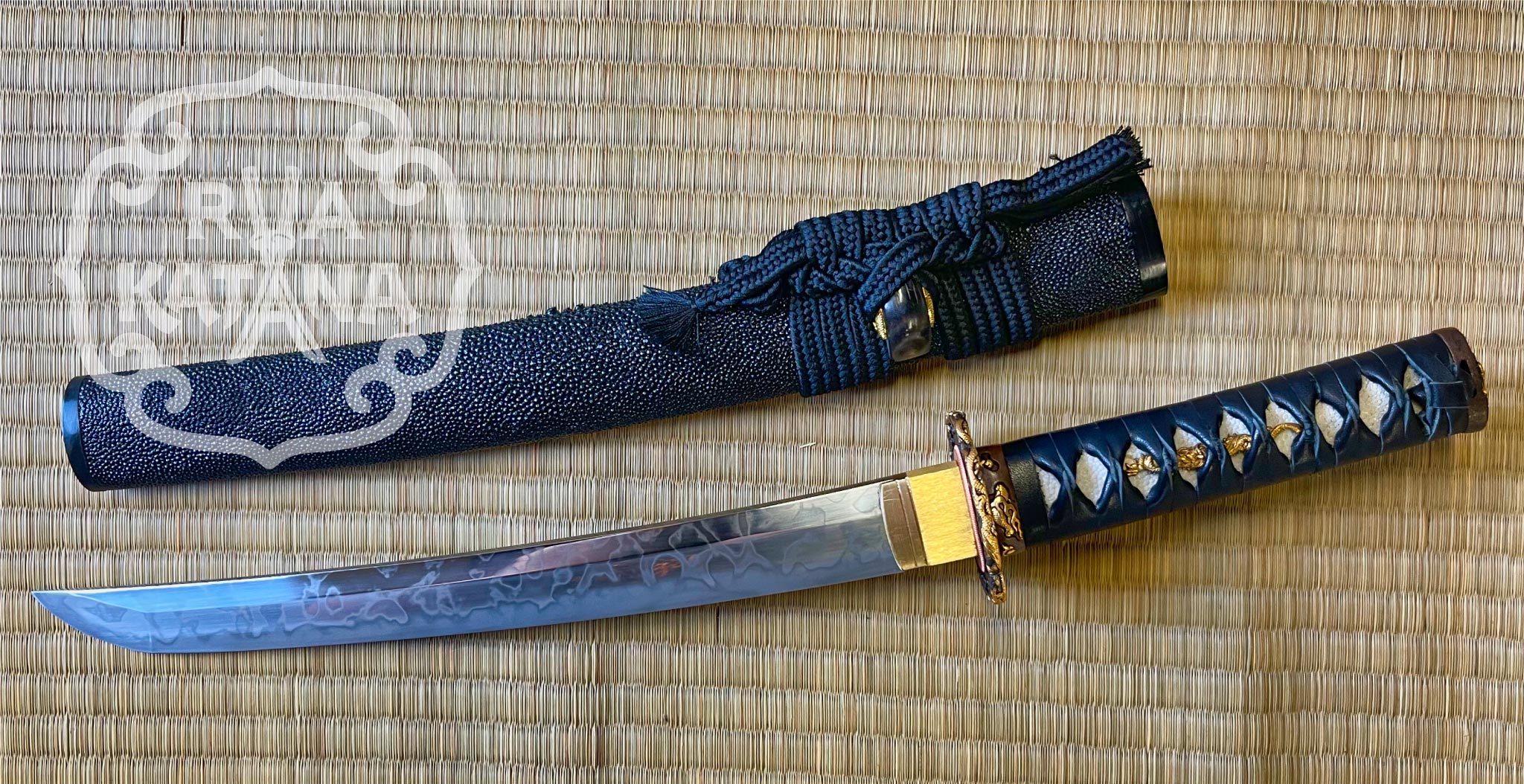 MADE TO ORDER Phoenix Armory Tanto - Black Dragon Hitatsura