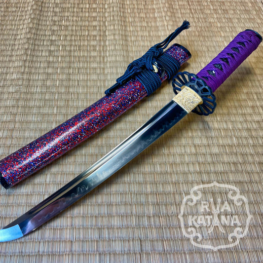 Tanto Mini Katana Blu Amore - Eternità - Fortuna - Armonia (ZS627BL)