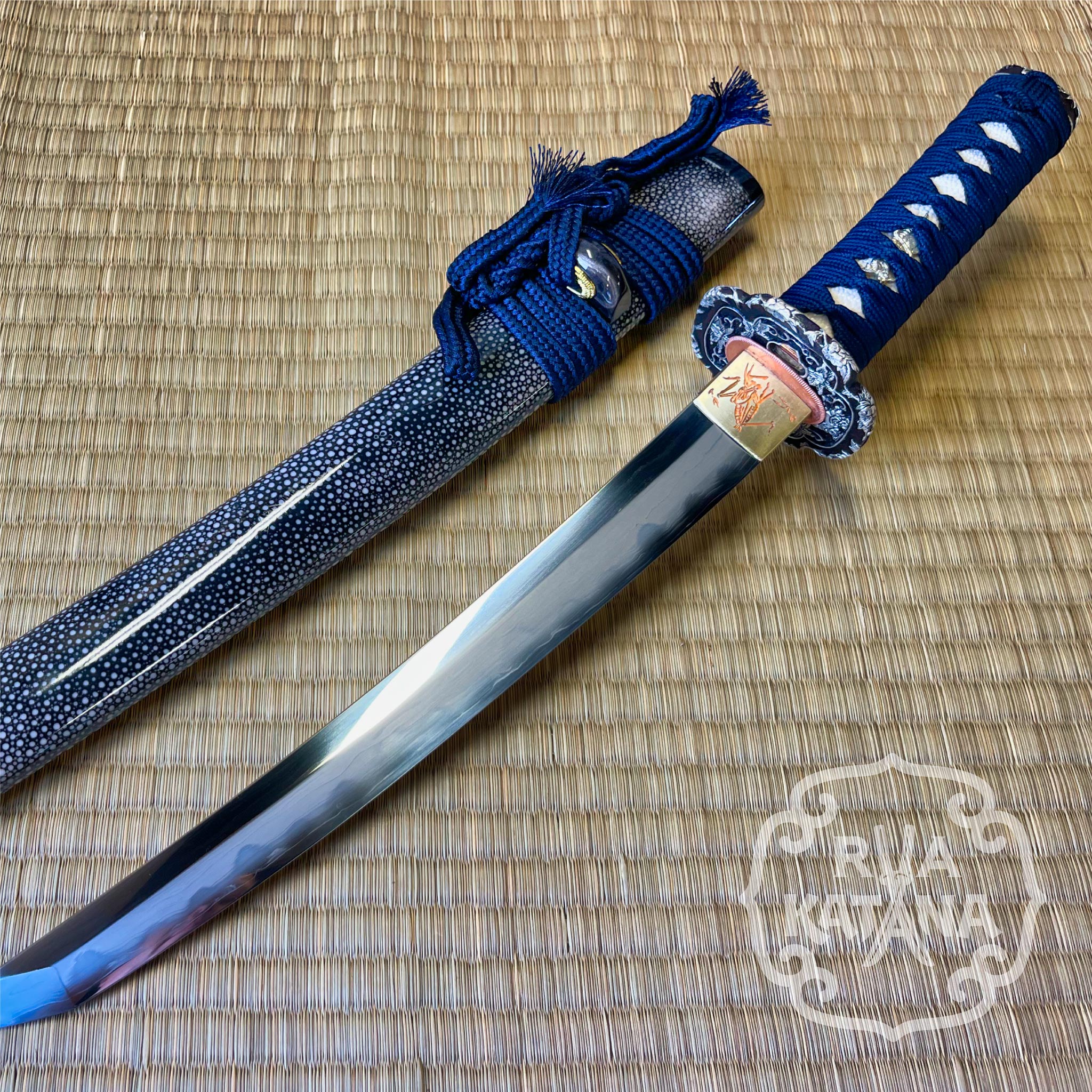 MADE TO ORDER Phoenix Armory Tanto - Blue Mokko