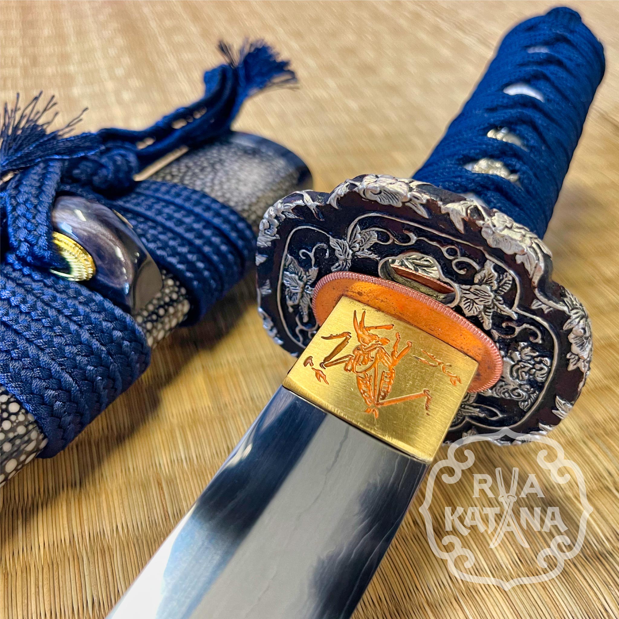 MADE TO ORDER Phoenix Armory Tanto - Blue Mokko