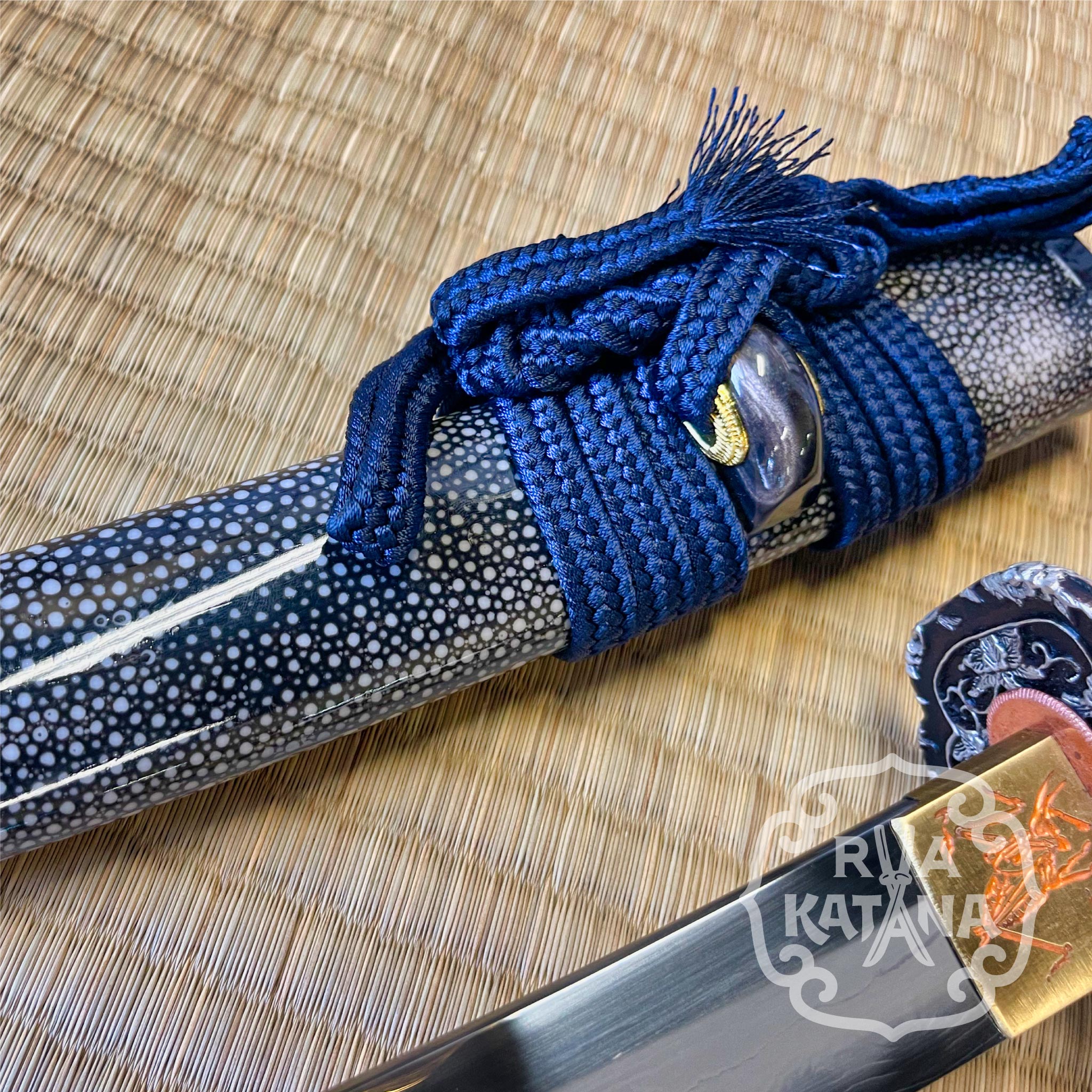 MADE TO ORDER Phoenix Armory Tanto - Blue Mokko
