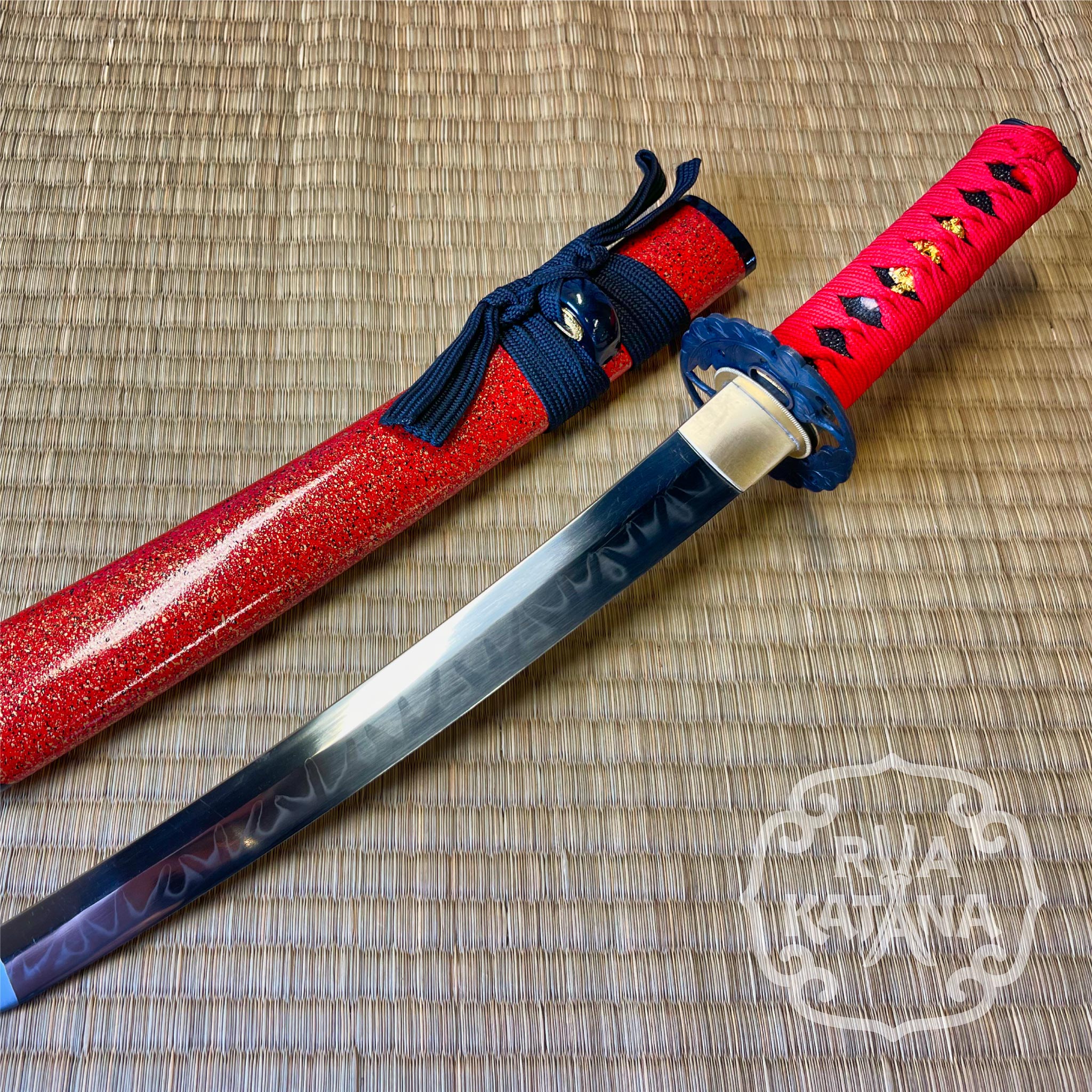 MADE TO ORDER Phoenix Tanto - Red Autumn Leaf