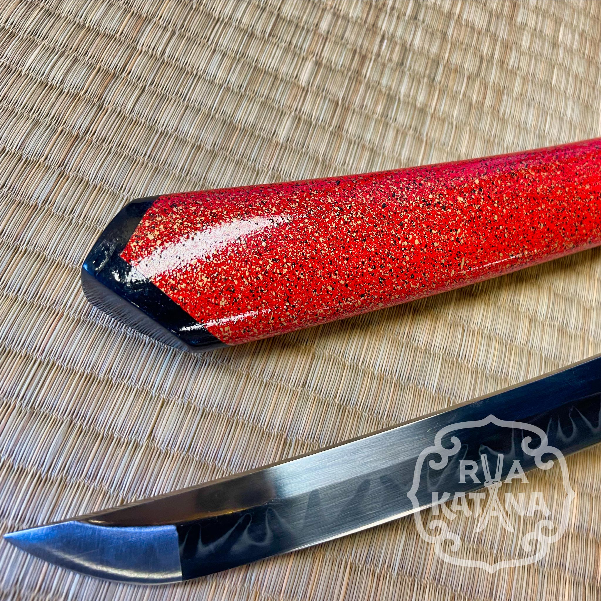 MADE TO ORDER Phoenix Tanto - Red Autumn Leaf