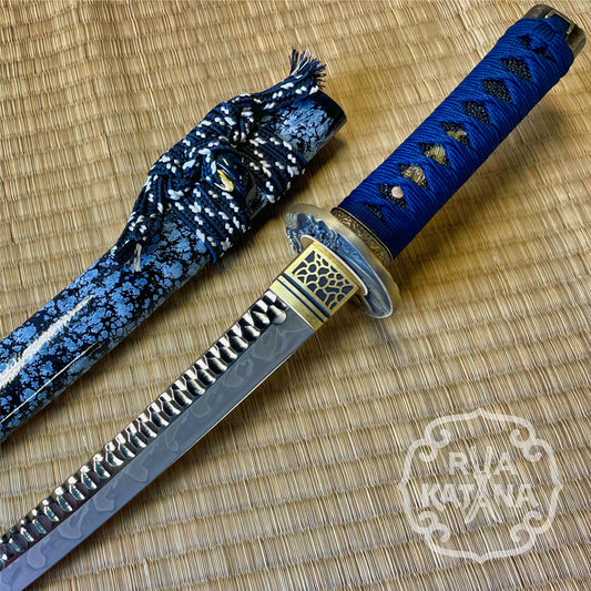 MADE TO ORDER Phoenix Armory Tanto - Brass Dragon